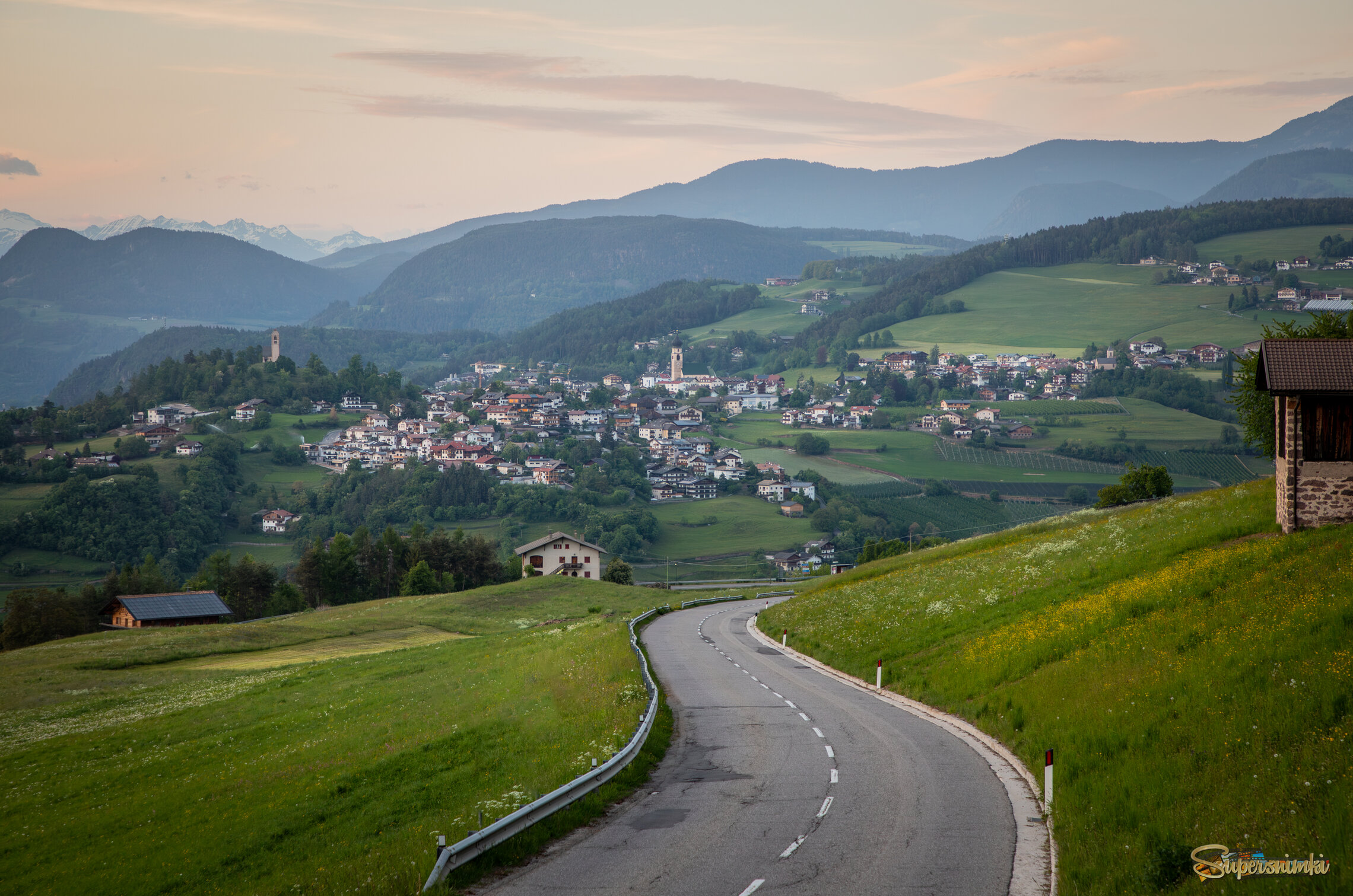 После заката...