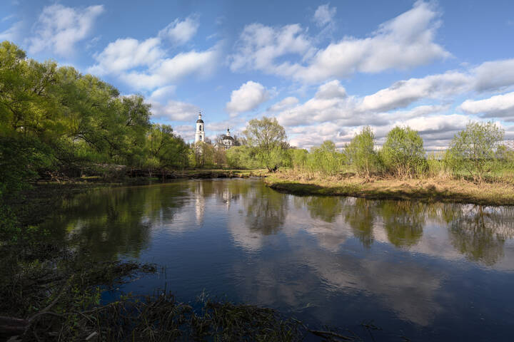весенний пейзаж