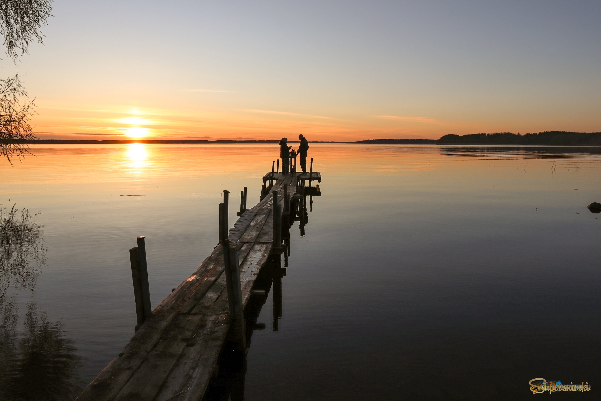 На озере Селигер