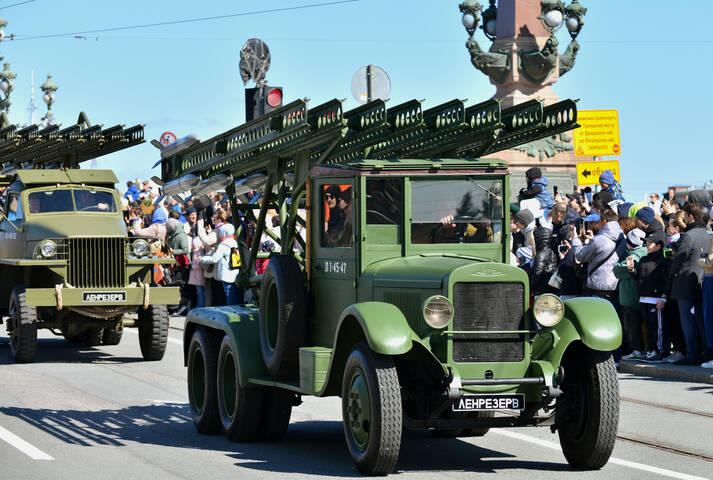 9е мая в Санкт-Петербурге