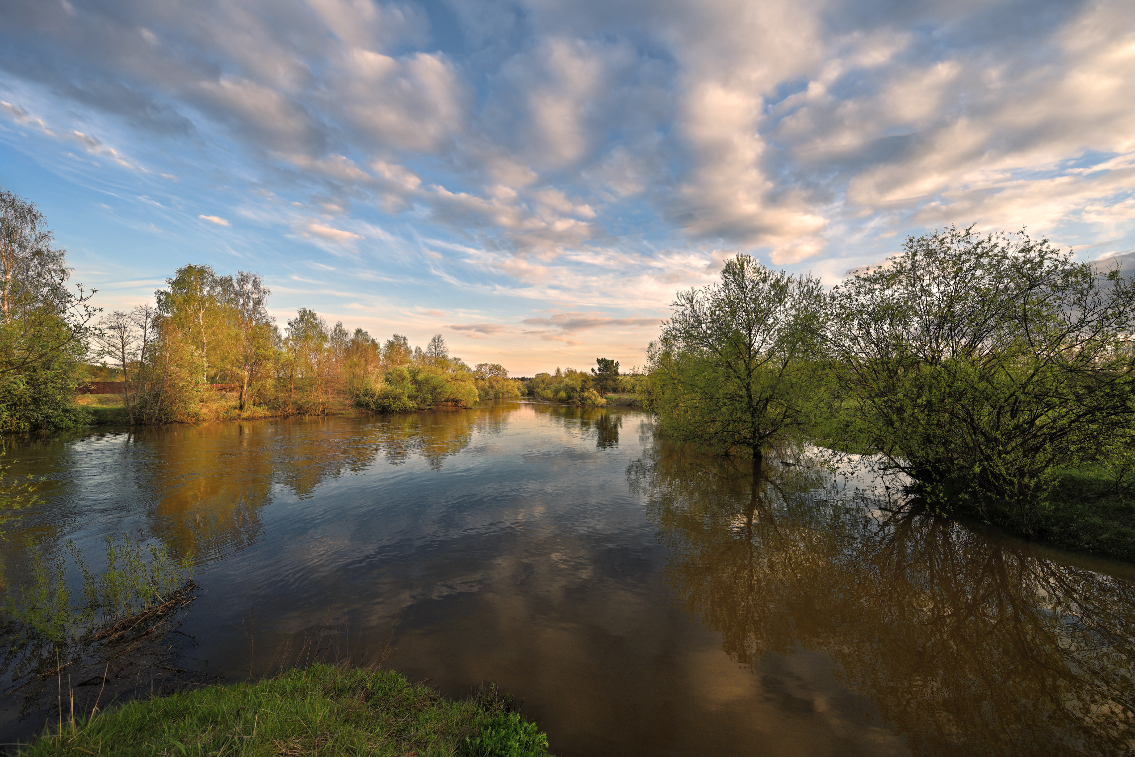 весенний разлив