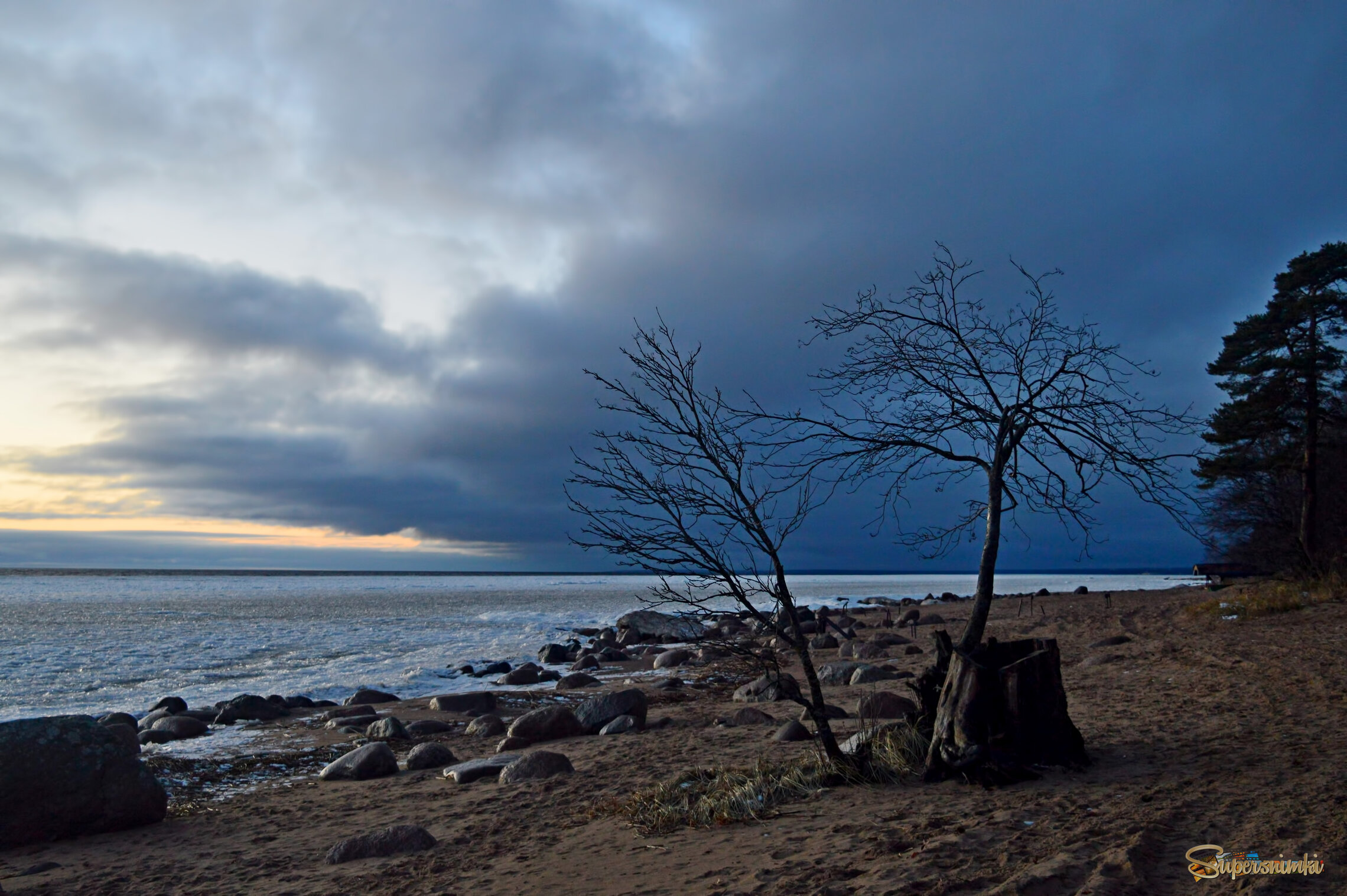 Зимним вечером..... 