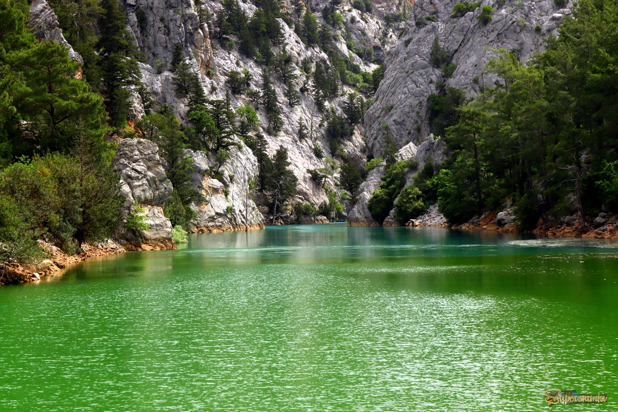  Из зелёной воды в голубую