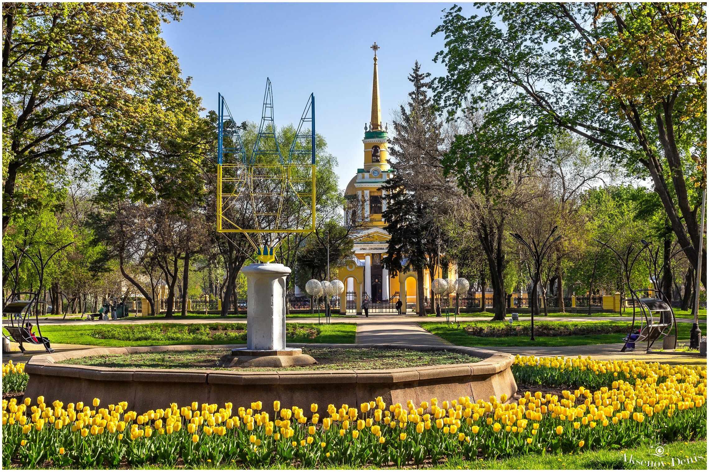 Днепр весенний