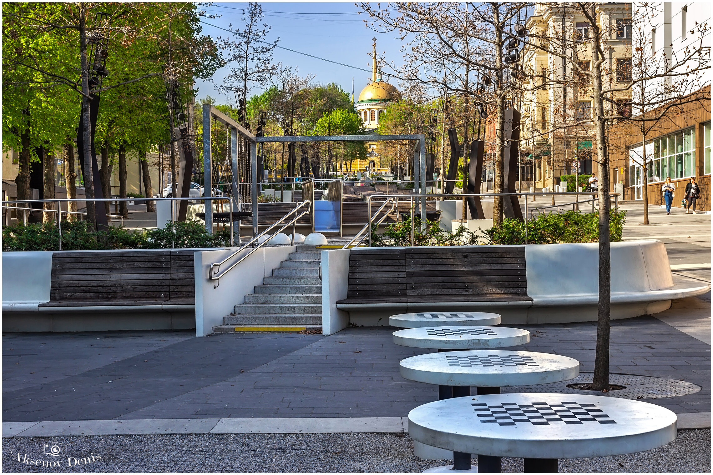 Днепр весенний