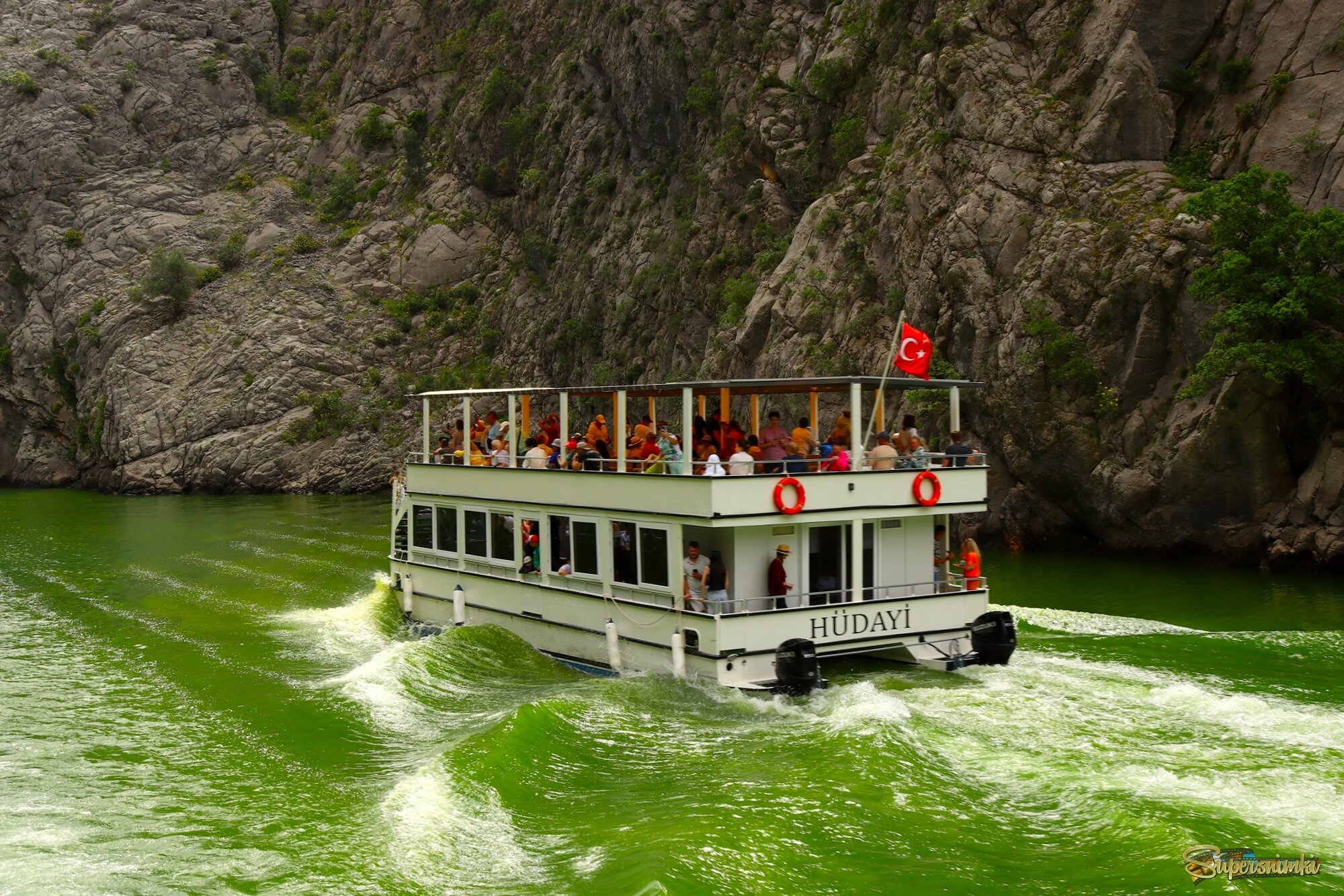 По зелёной воде