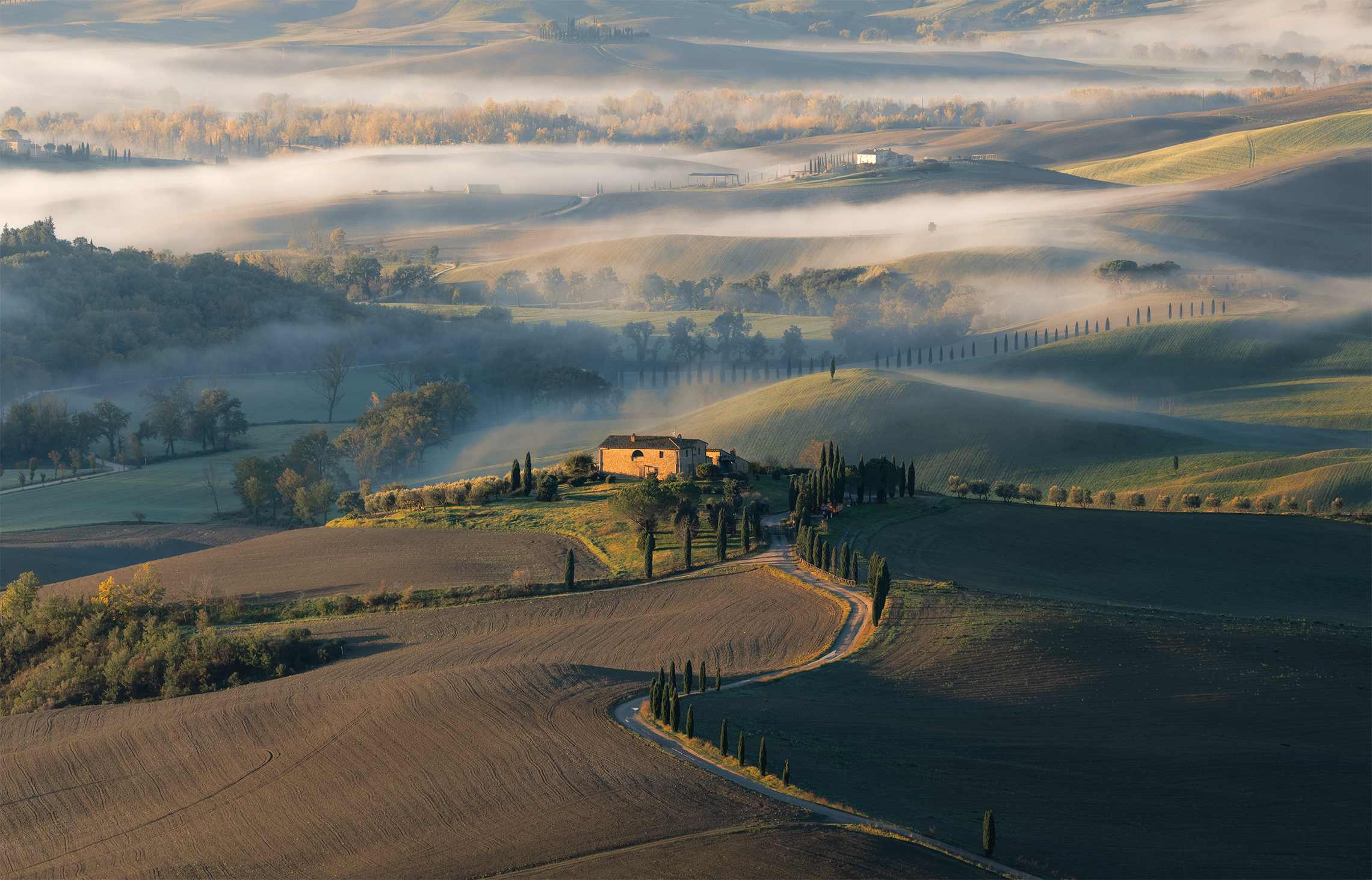 Утро в Тоскане 