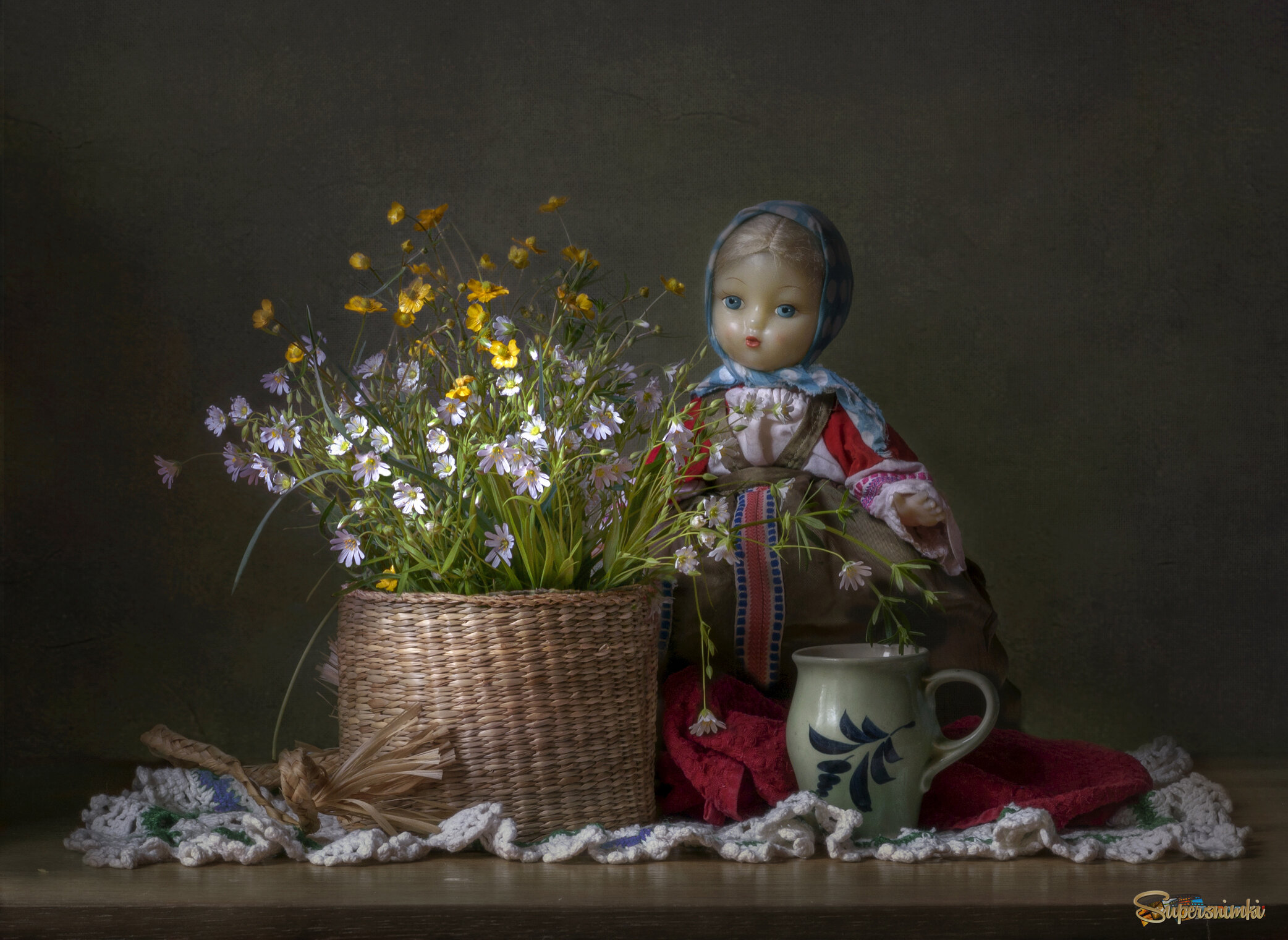 Не выпить ли нам цветочного чая? 