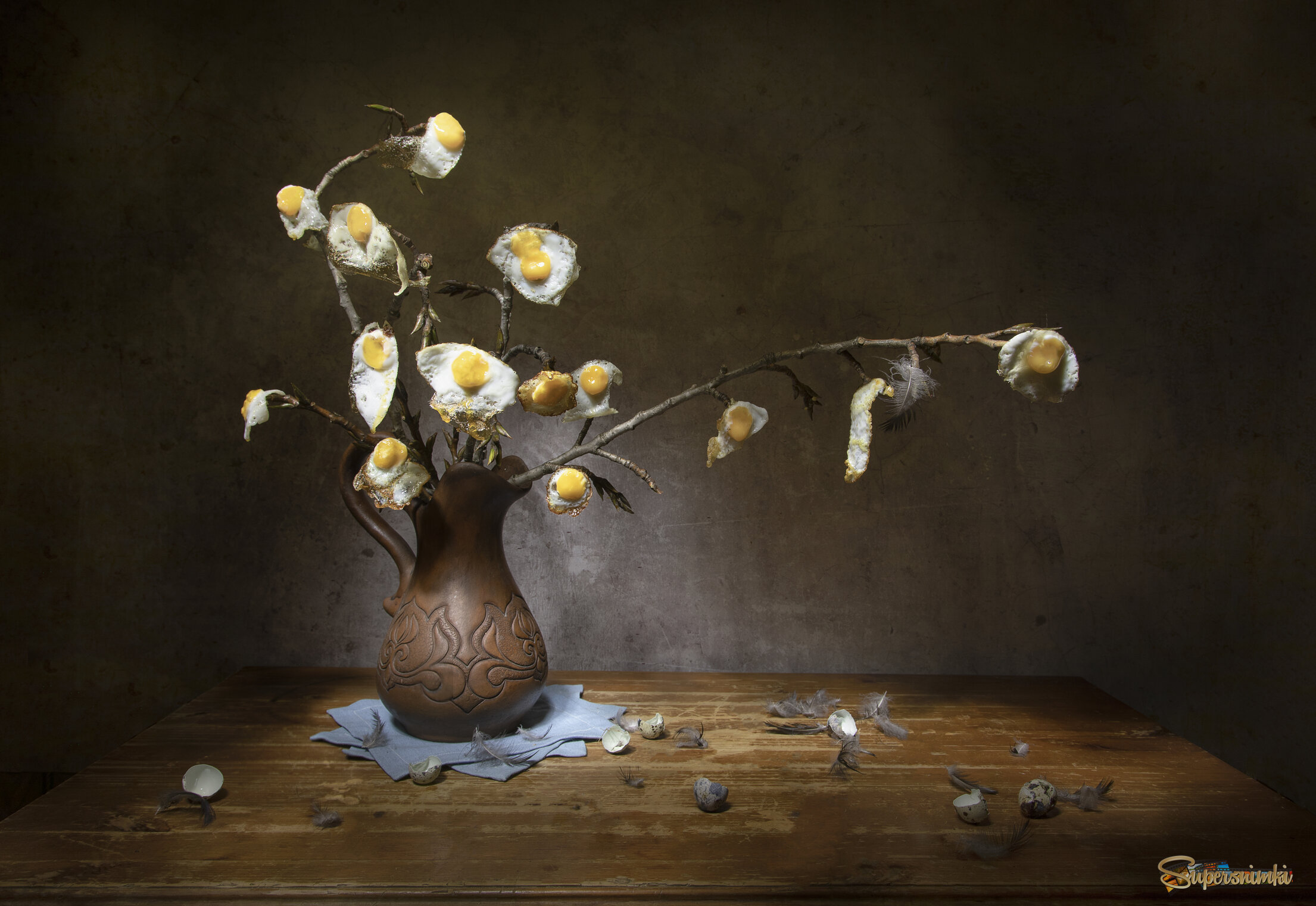 На завтрак)