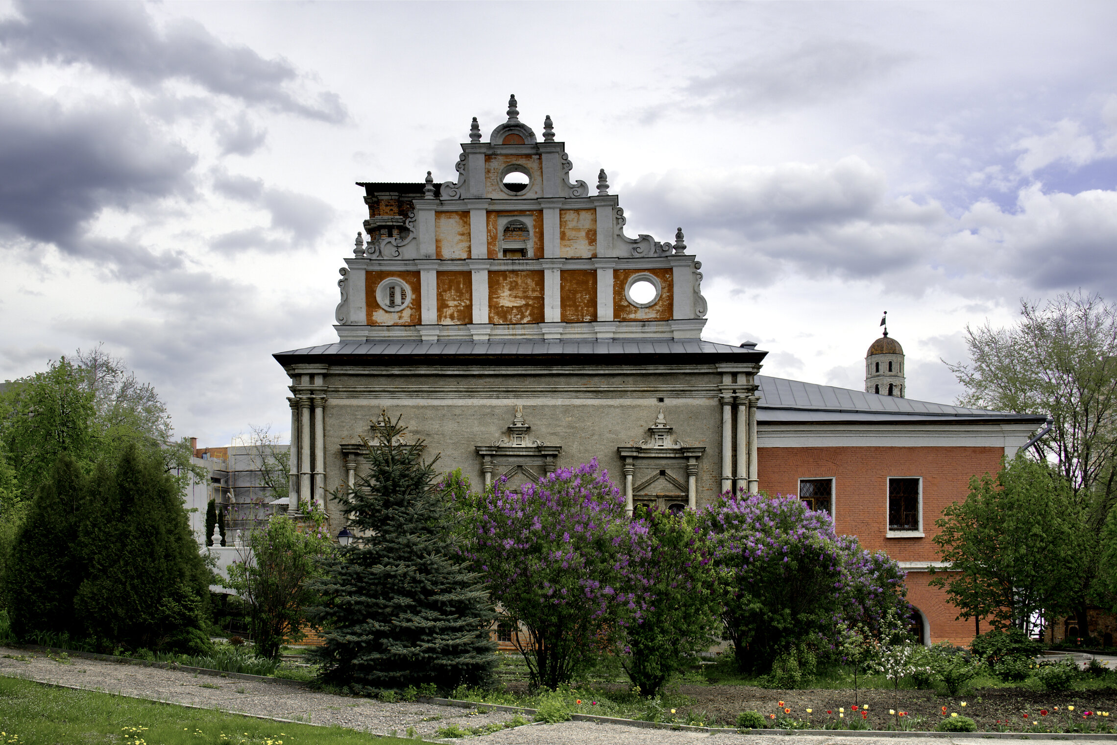 Симонов монастырь. Храме Тихвинской иконы Божьей Матери