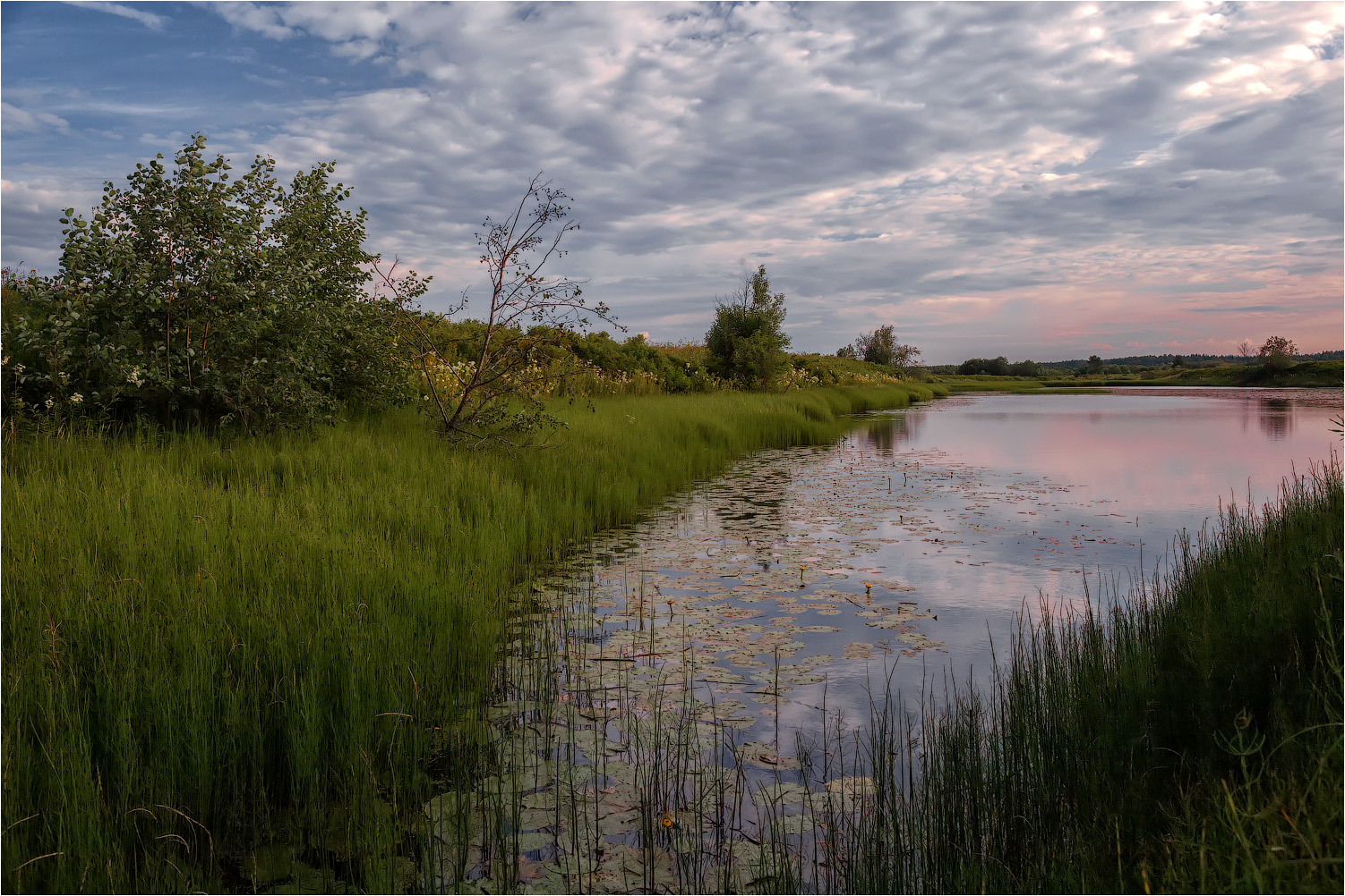 На рассвете