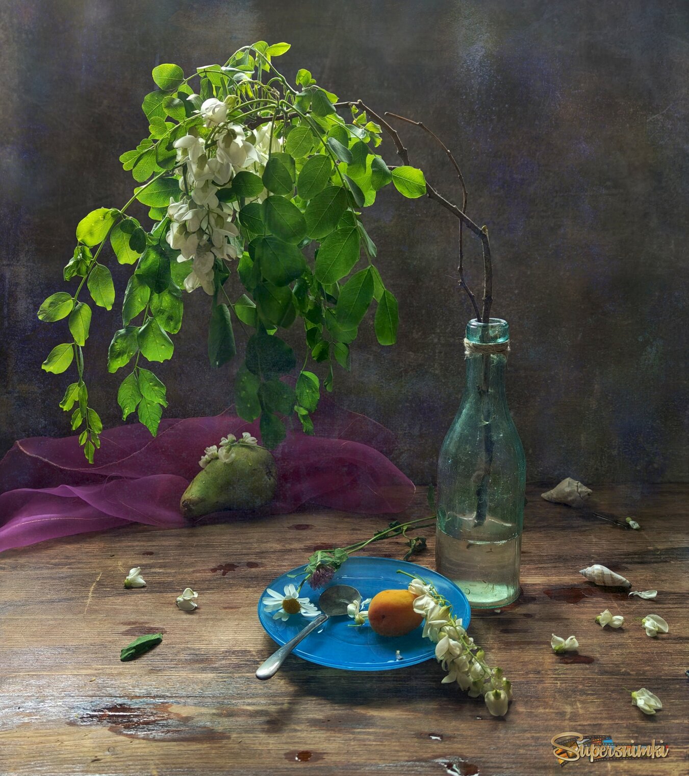 Белой акации..