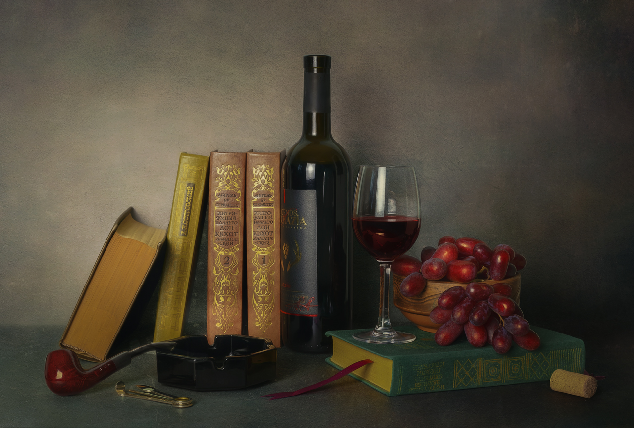Натюрморт с вином