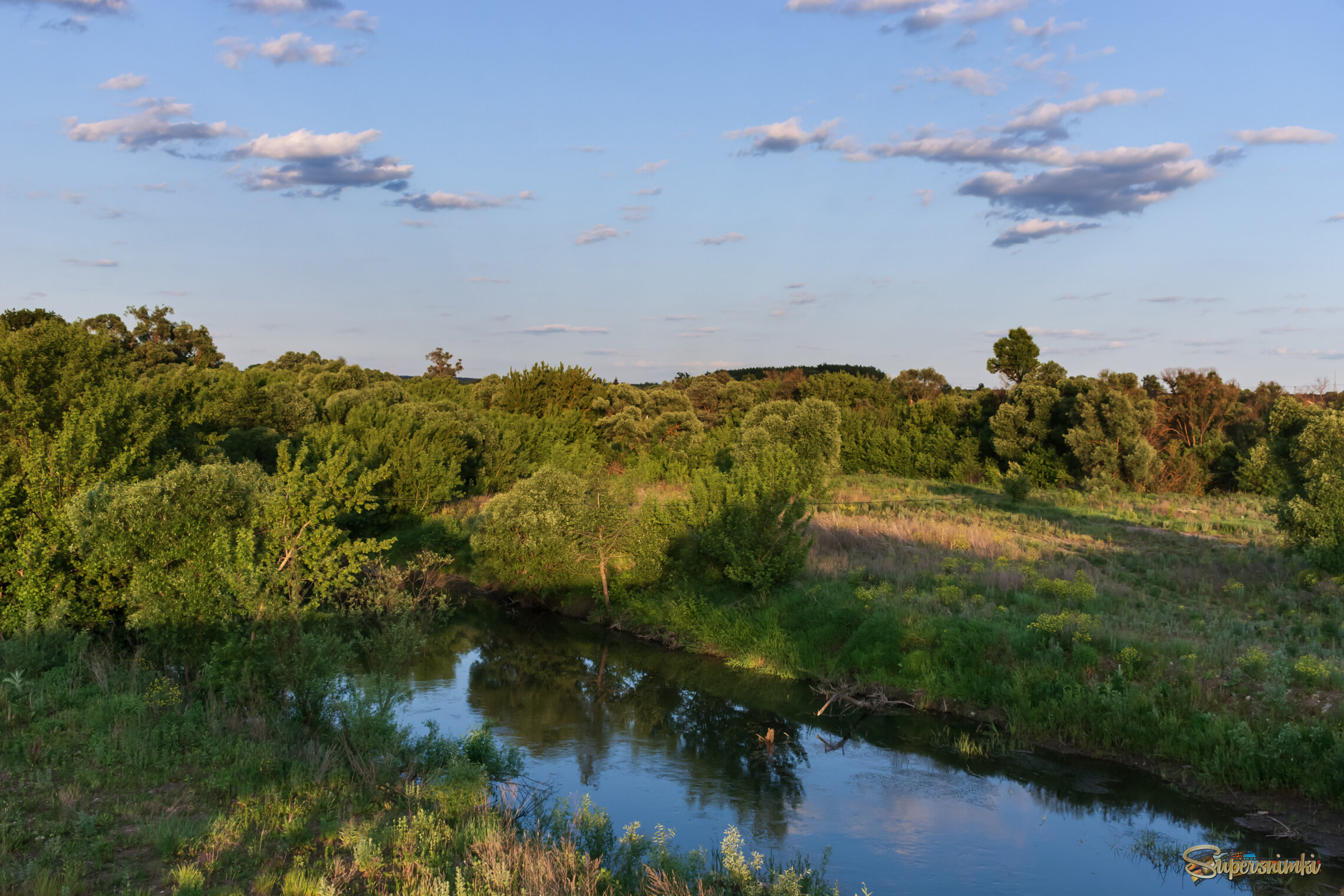 Летний вечер.