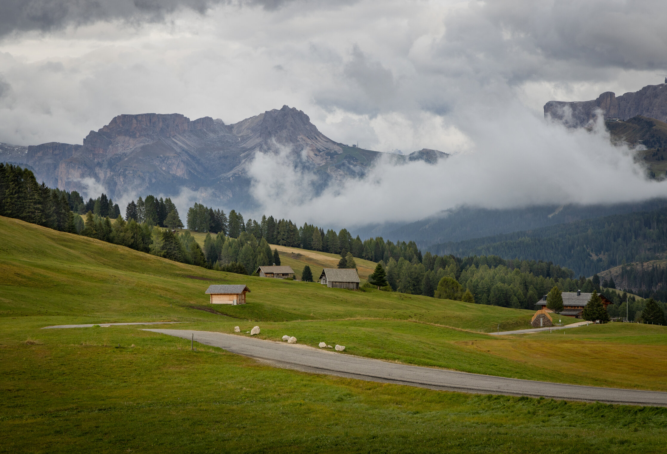 Вечер в горах