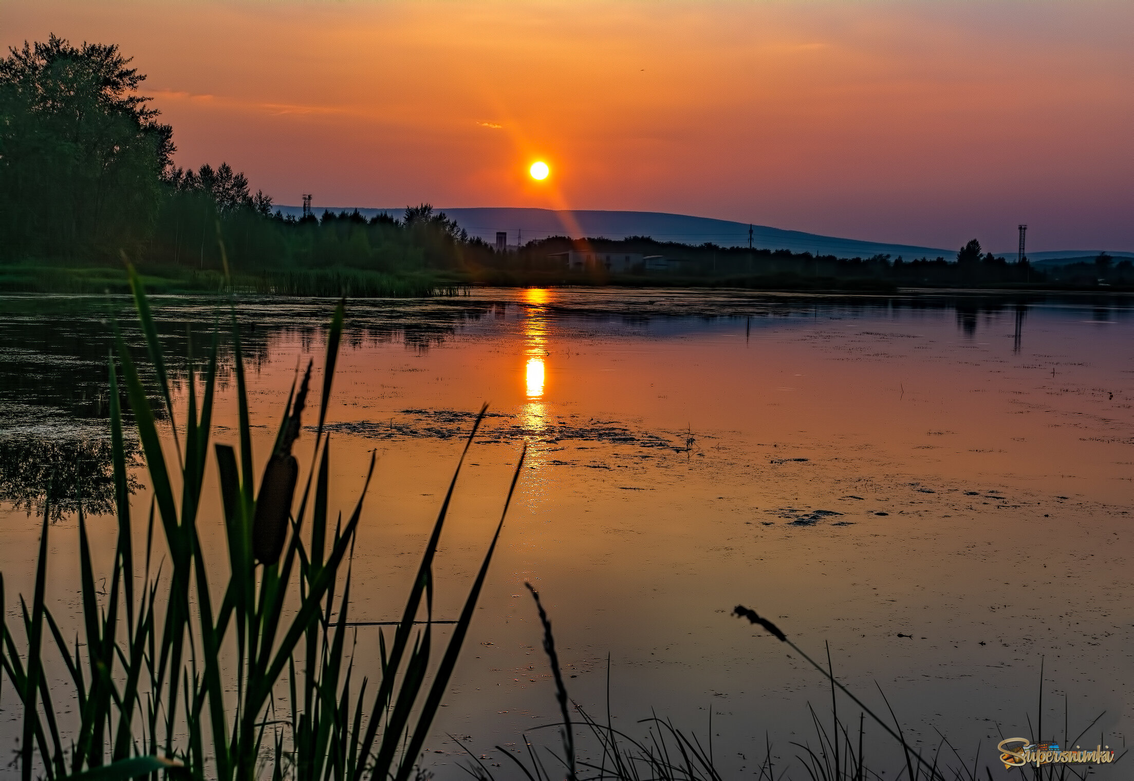 Вечернее солнце 