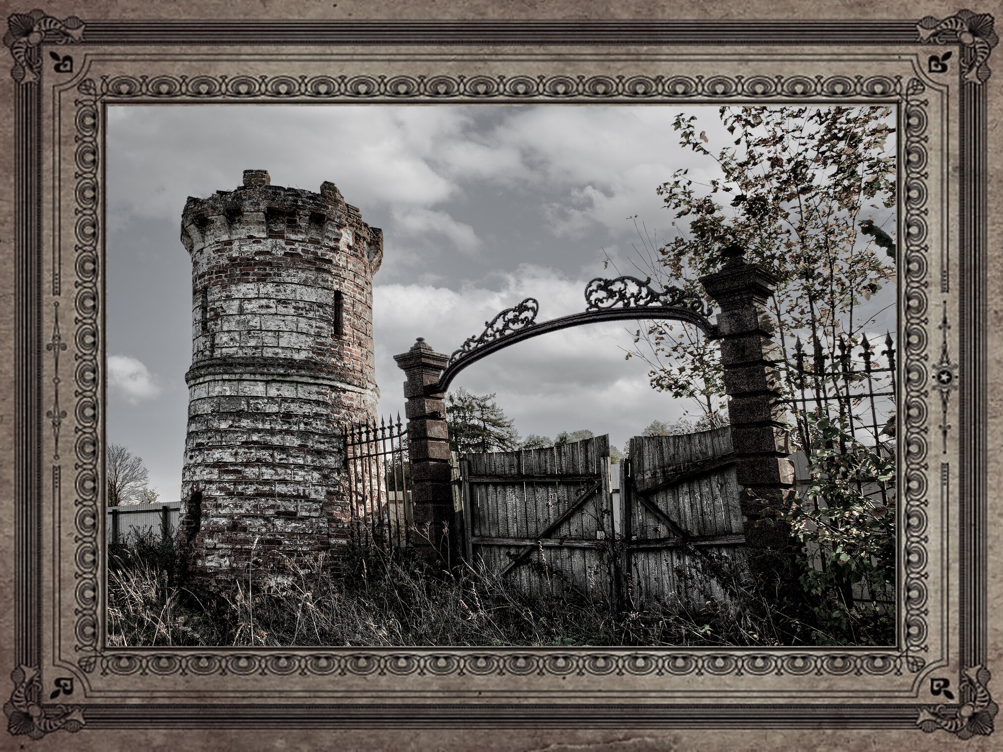 Усадьба графов Чернышёвых. Парадные ворота