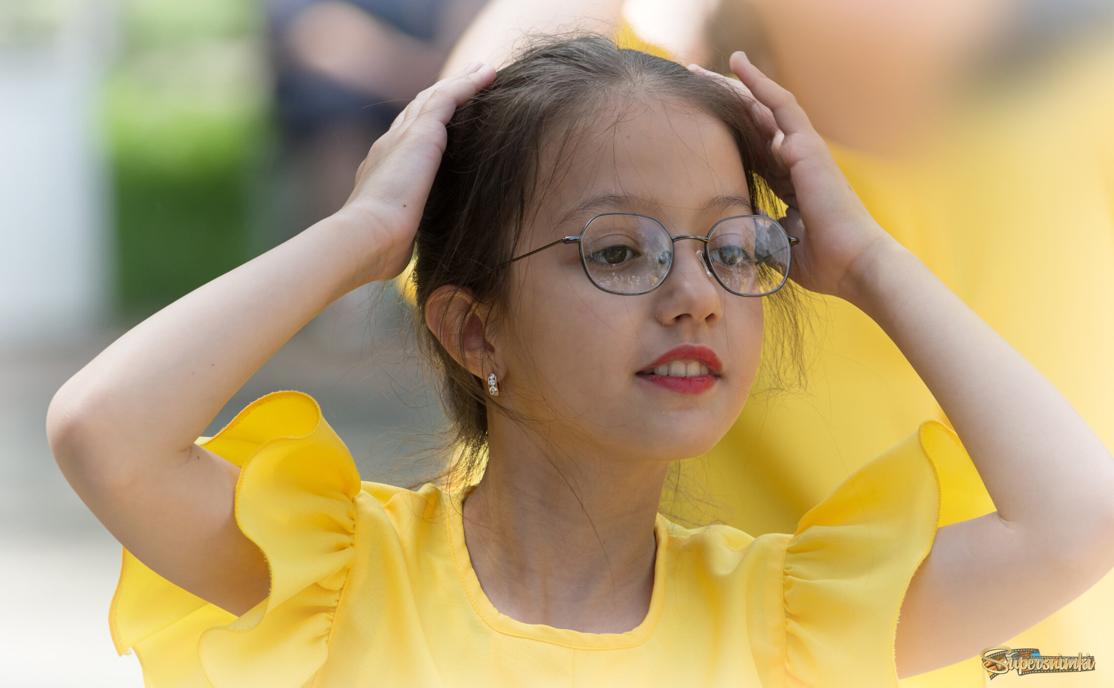 Миг детства. Лето. Танец.