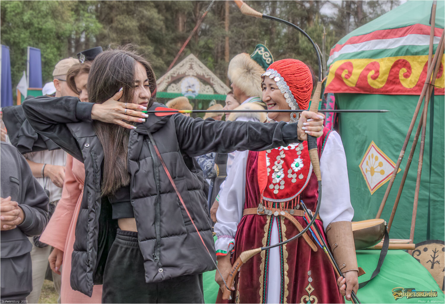 Лучница. Праздник Сабантуй.