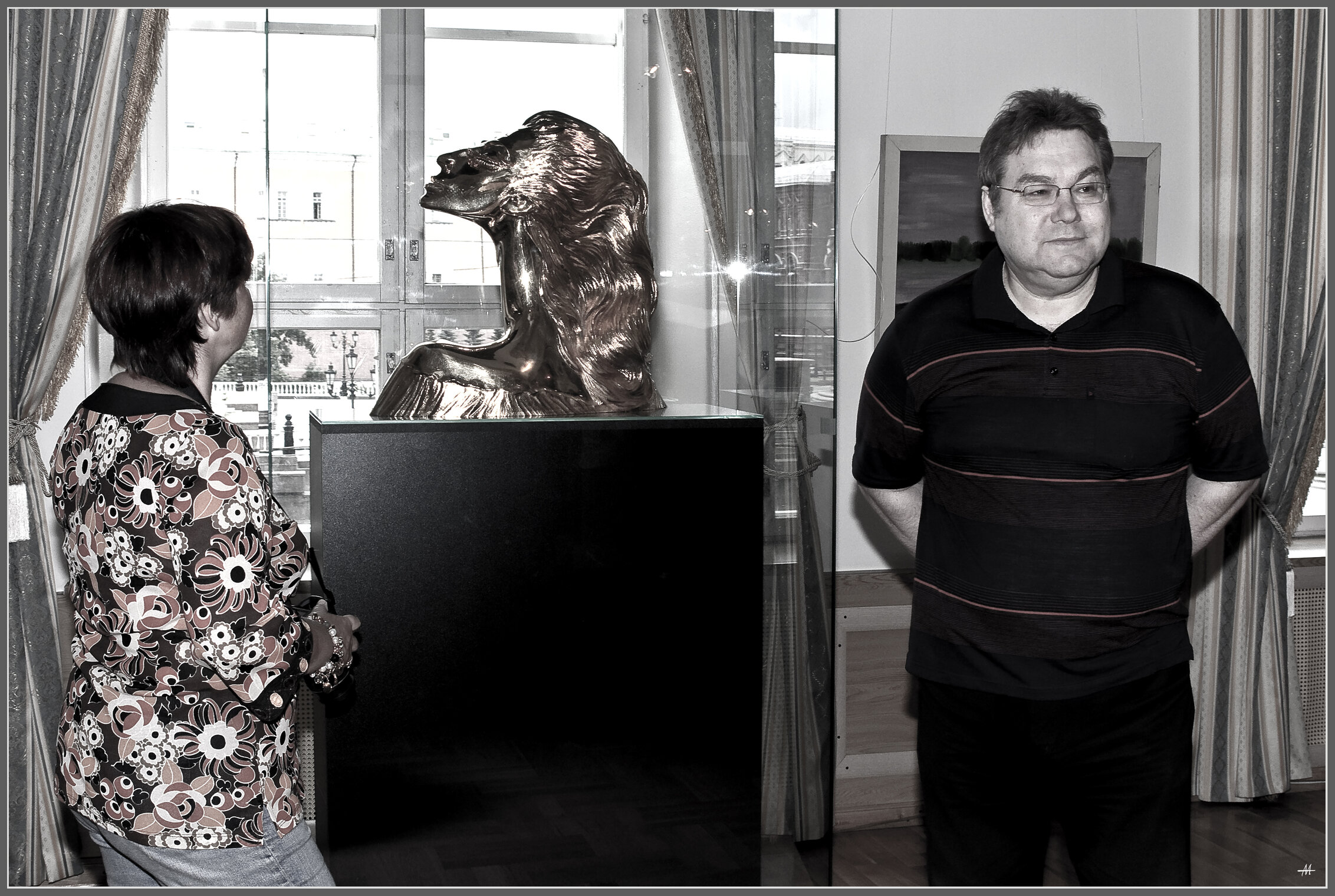 Скульптор Виктор Митрошин