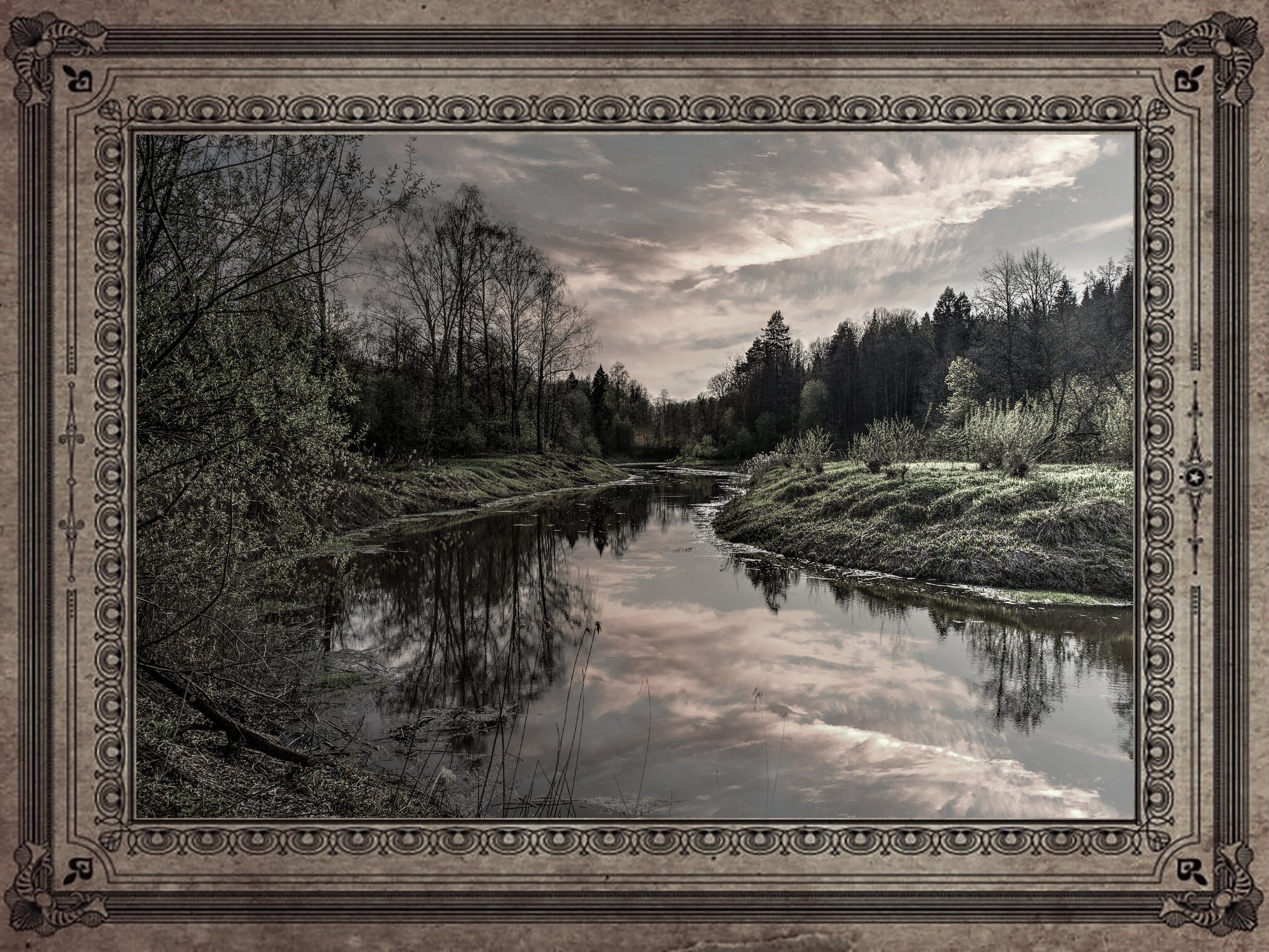 Заводь реки Лама