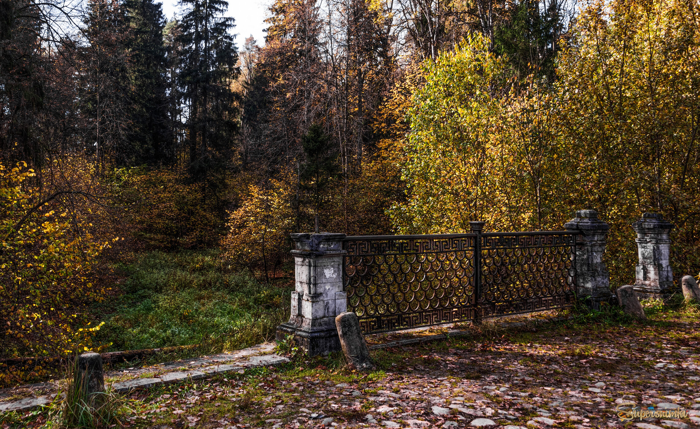 Старинный парк.