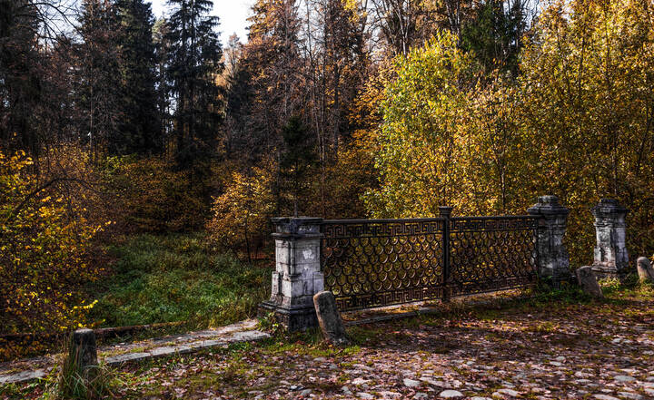 Старинный парк.