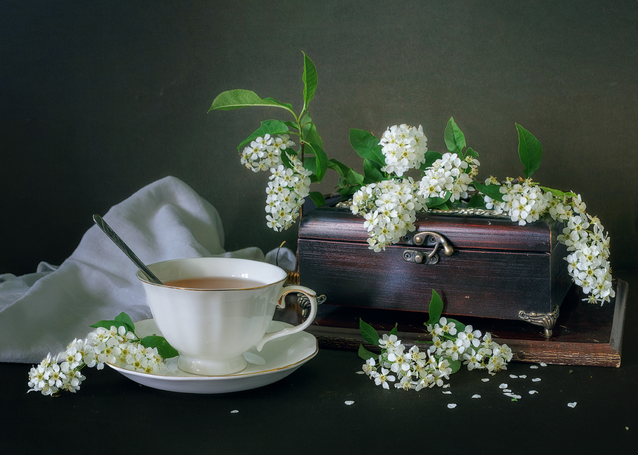 С черемухой