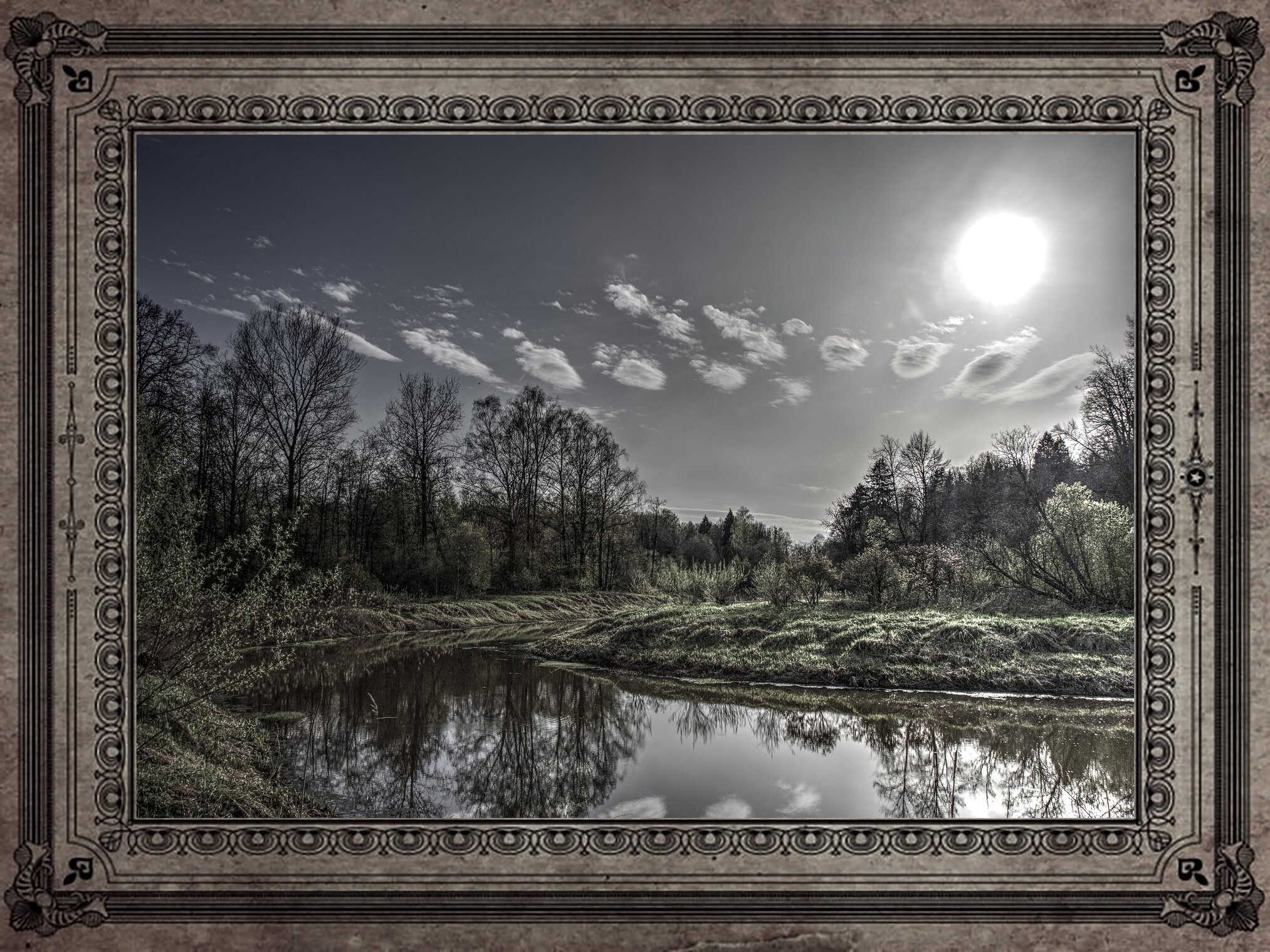 Заводь реки Лама