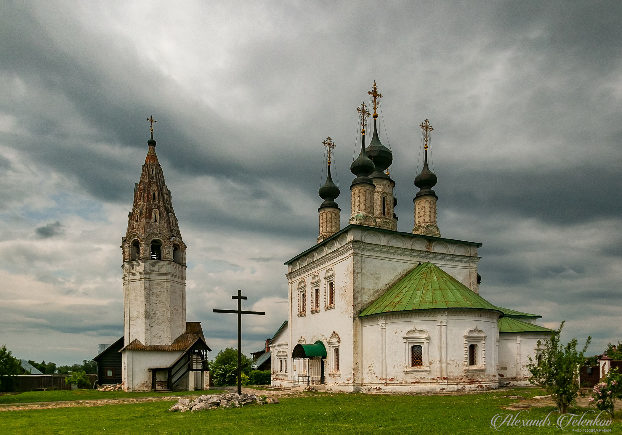 Суздаль.  В Александровском монастыре.