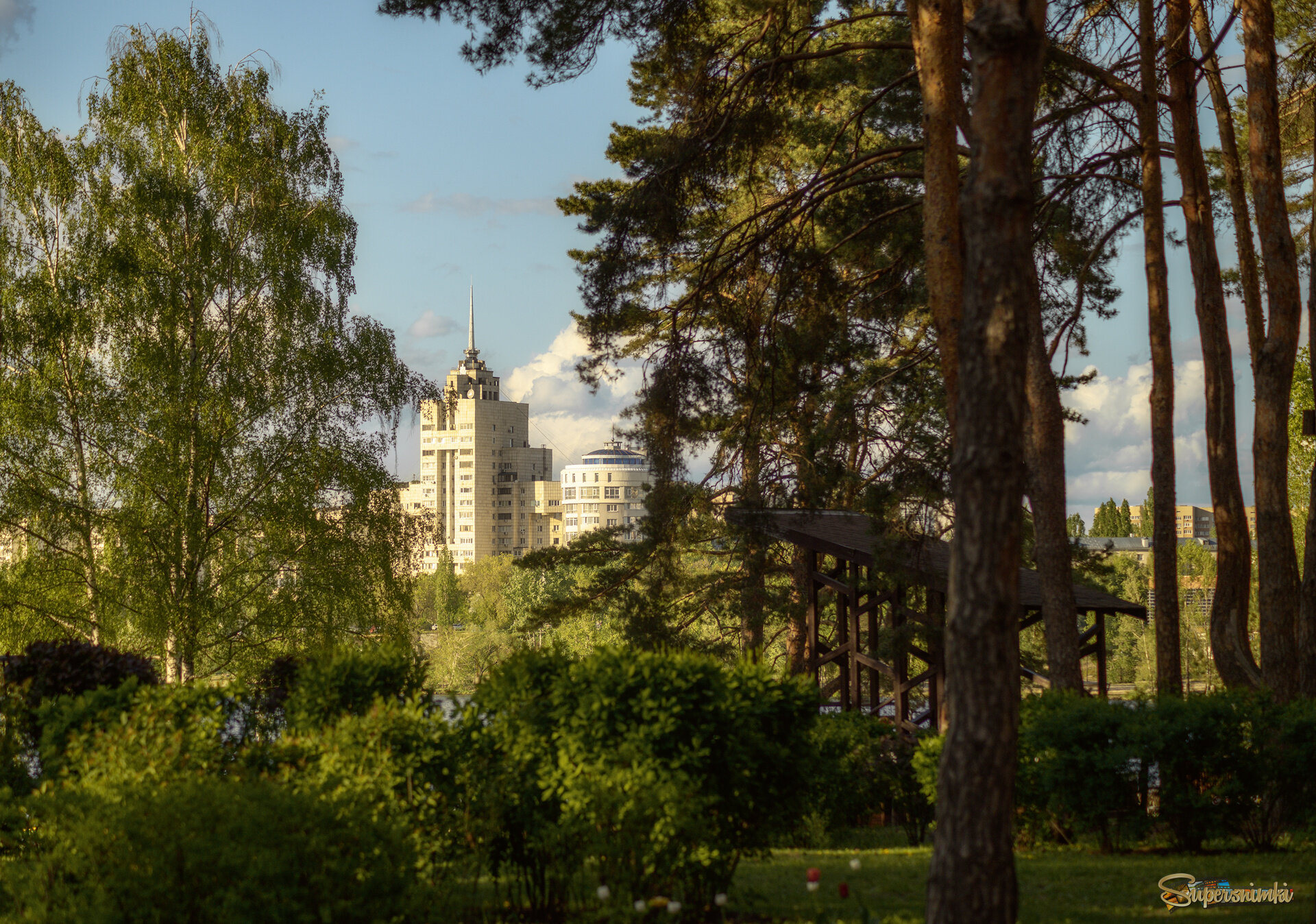 Прогулка по весеннему парку