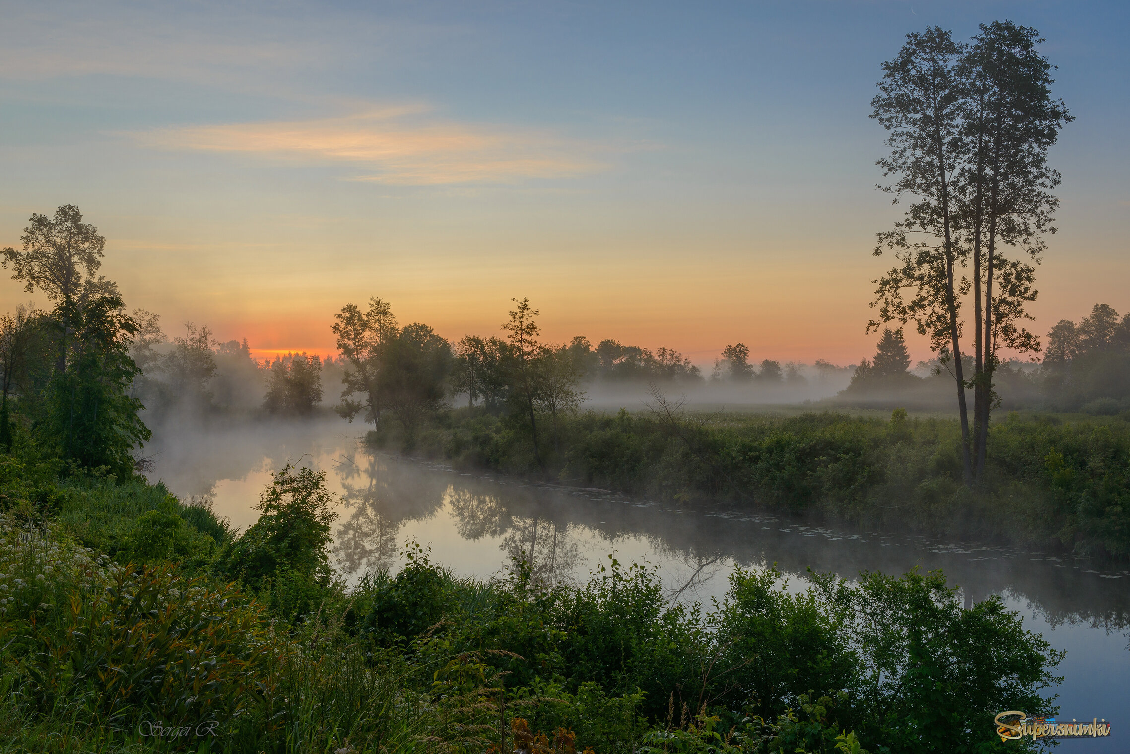 Утренние туманы июня...