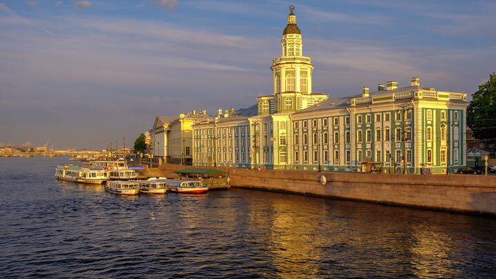В утренней подсветке