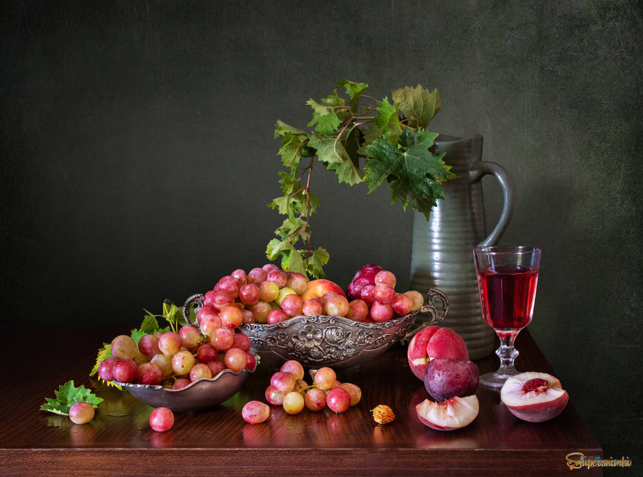 *Про виноград...