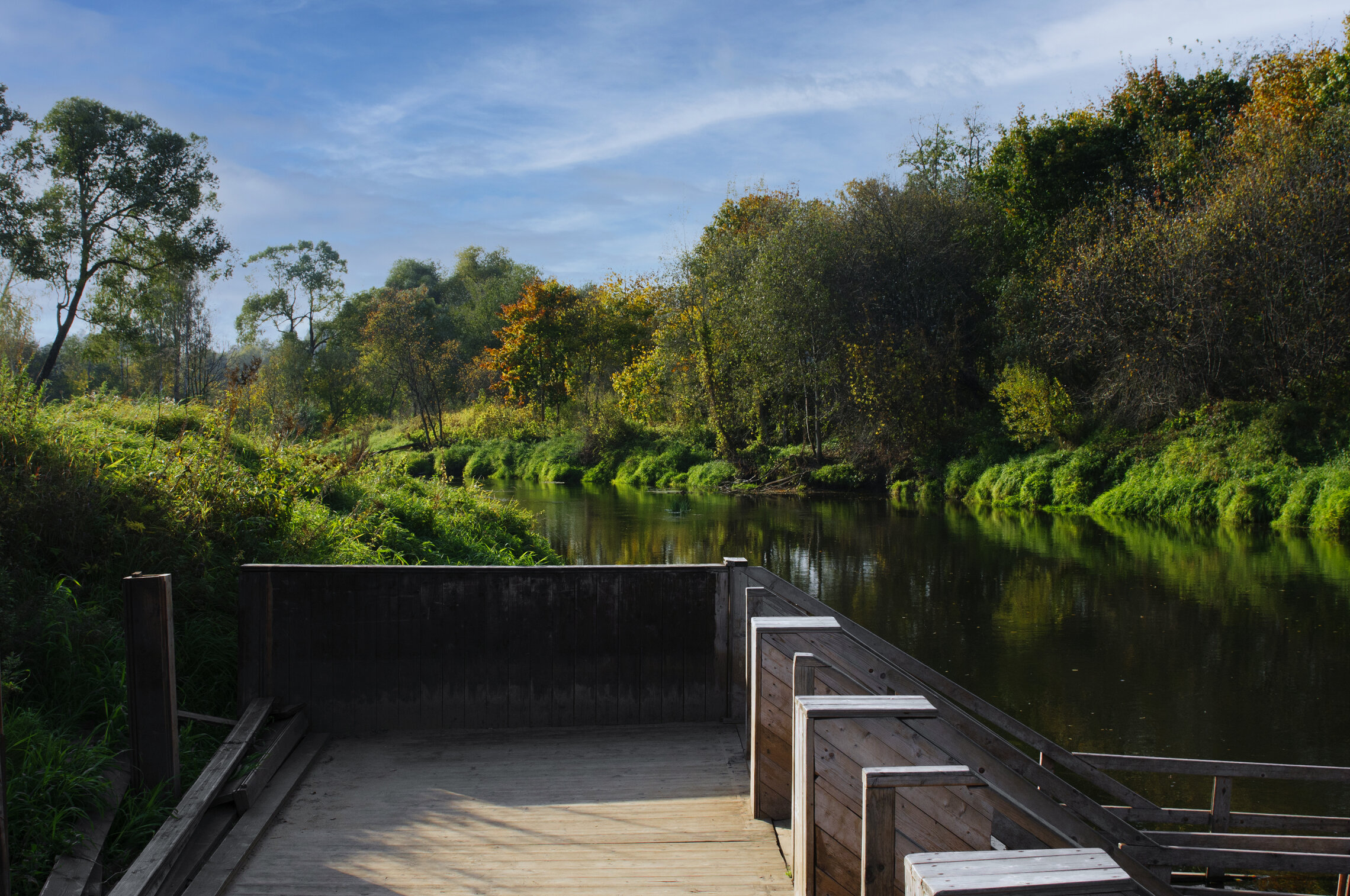 landscape Река Истра