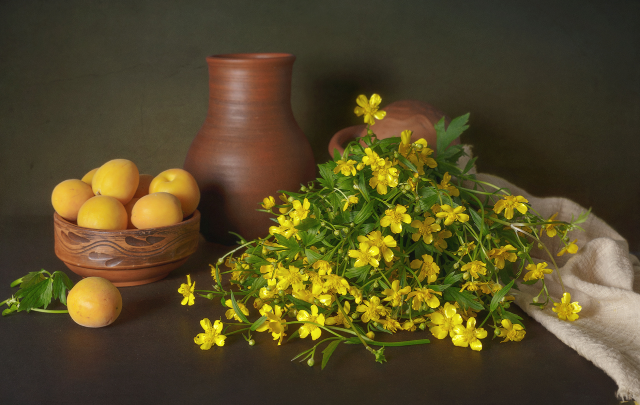 Натюрморт с лютиками