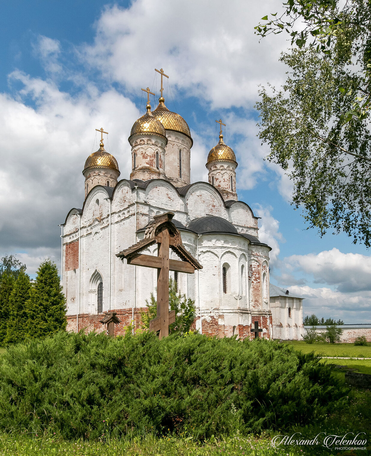 Собор Рождества Пресвятой Богородицы в Лужецком Ферапонтовом монастыре.