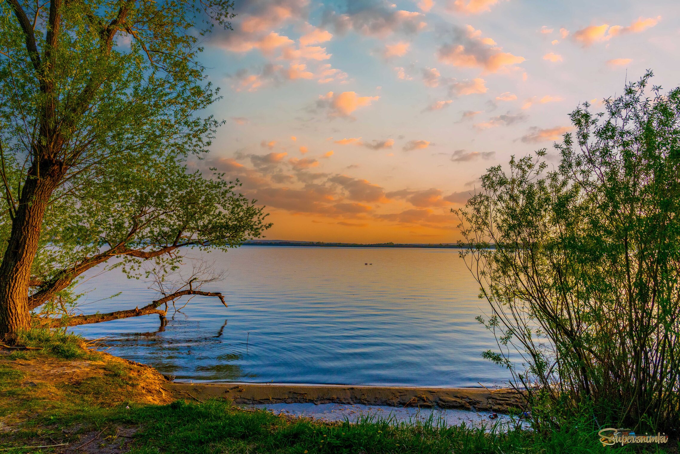 Тихий майский вечер.