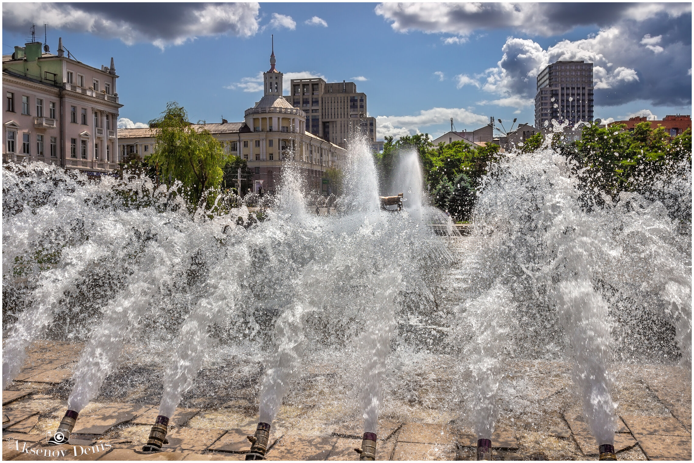 Летний Днепр