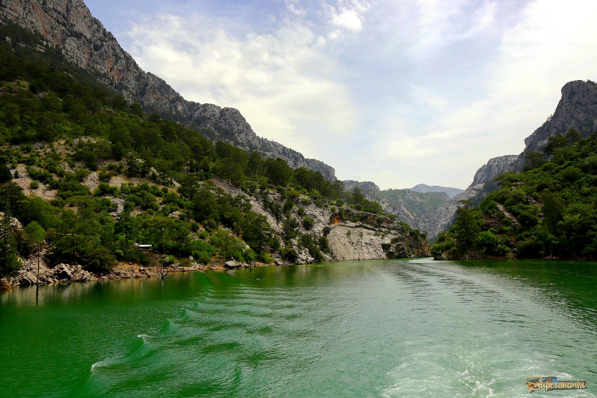 Зелёные воды каньона