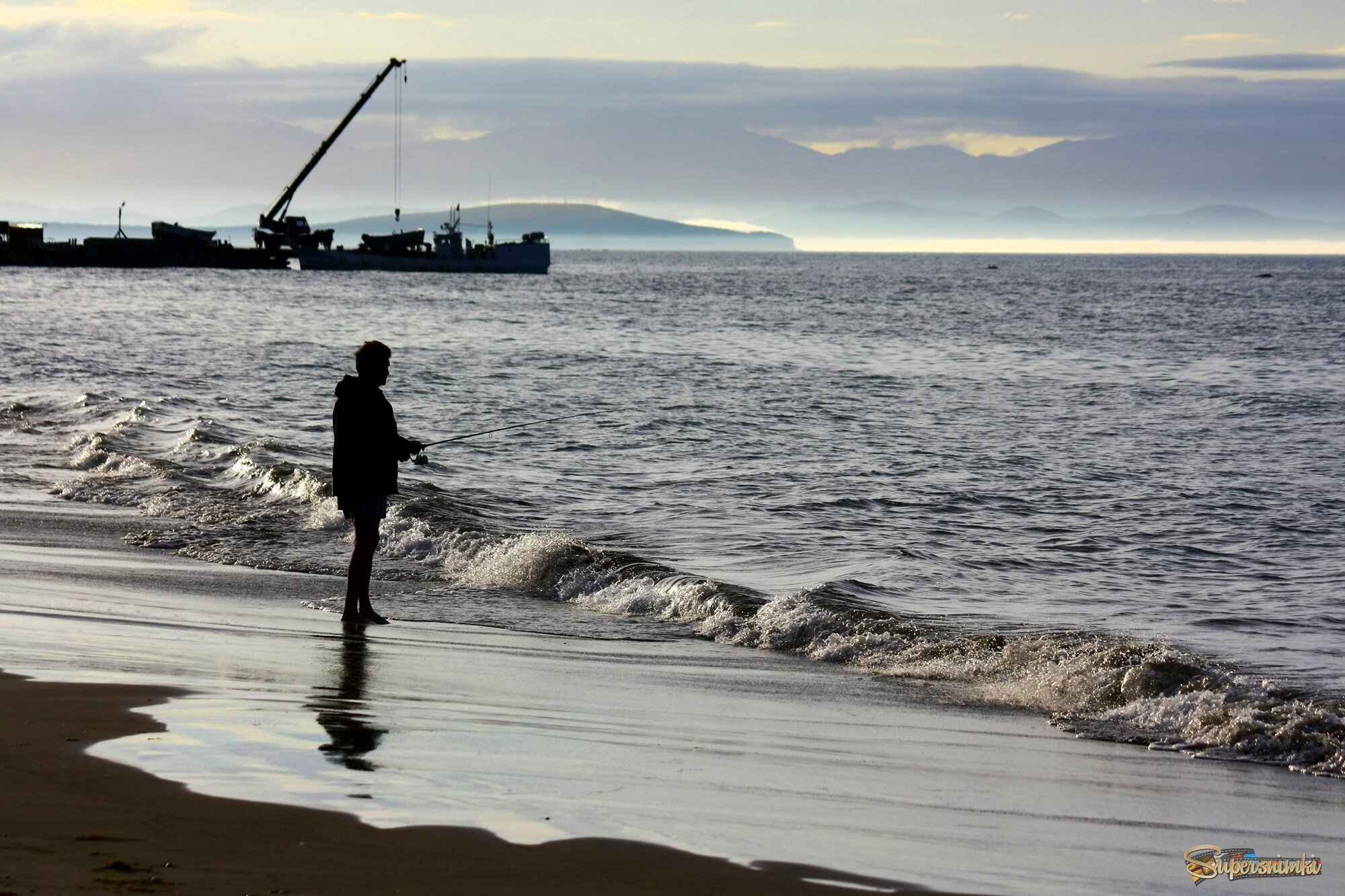 Утро рыбака