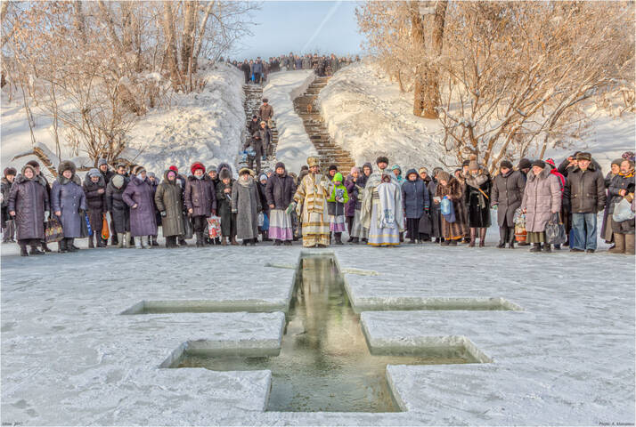 Светлый праздник Крещения Господня. 19.01.2017