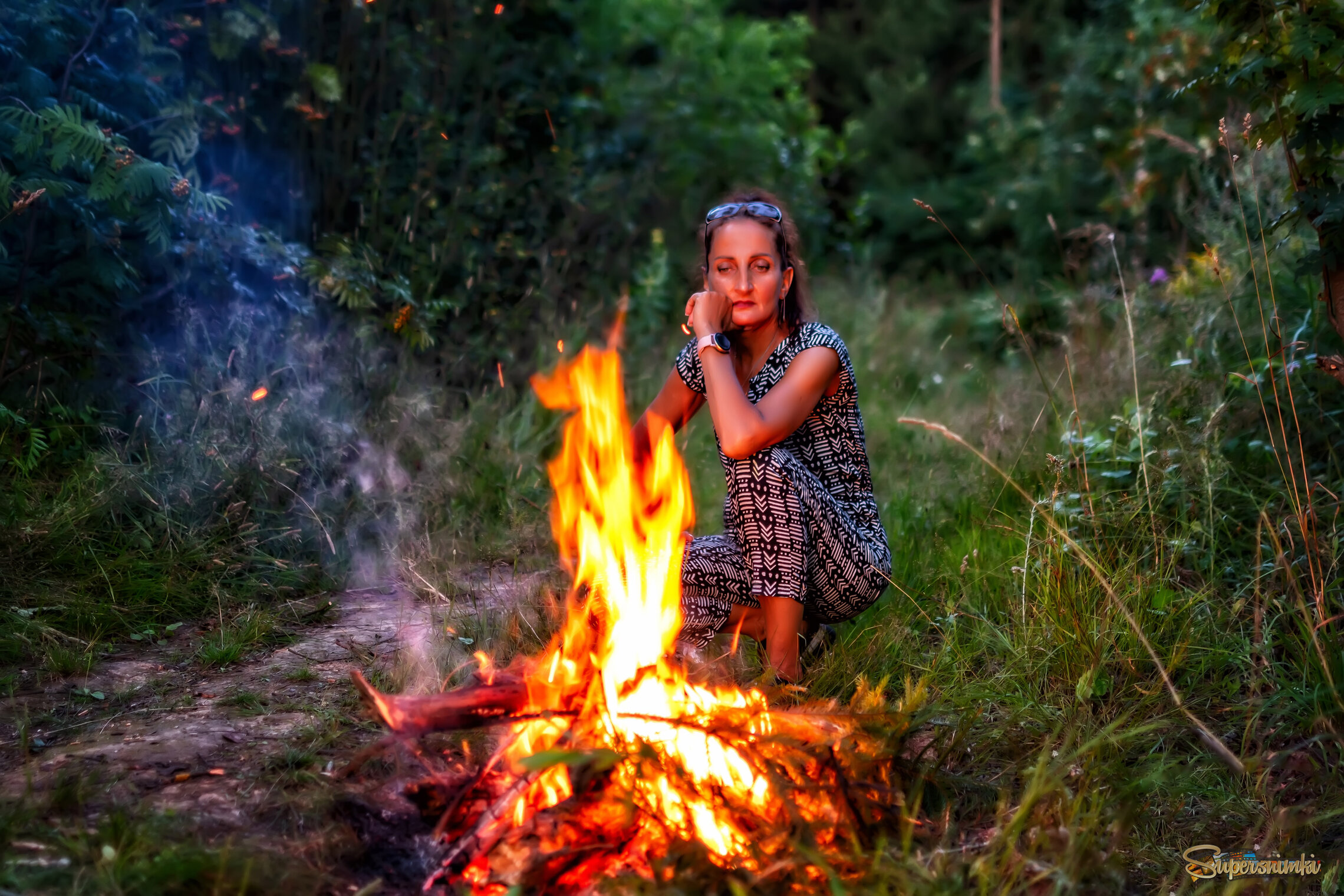 Июльский костёр