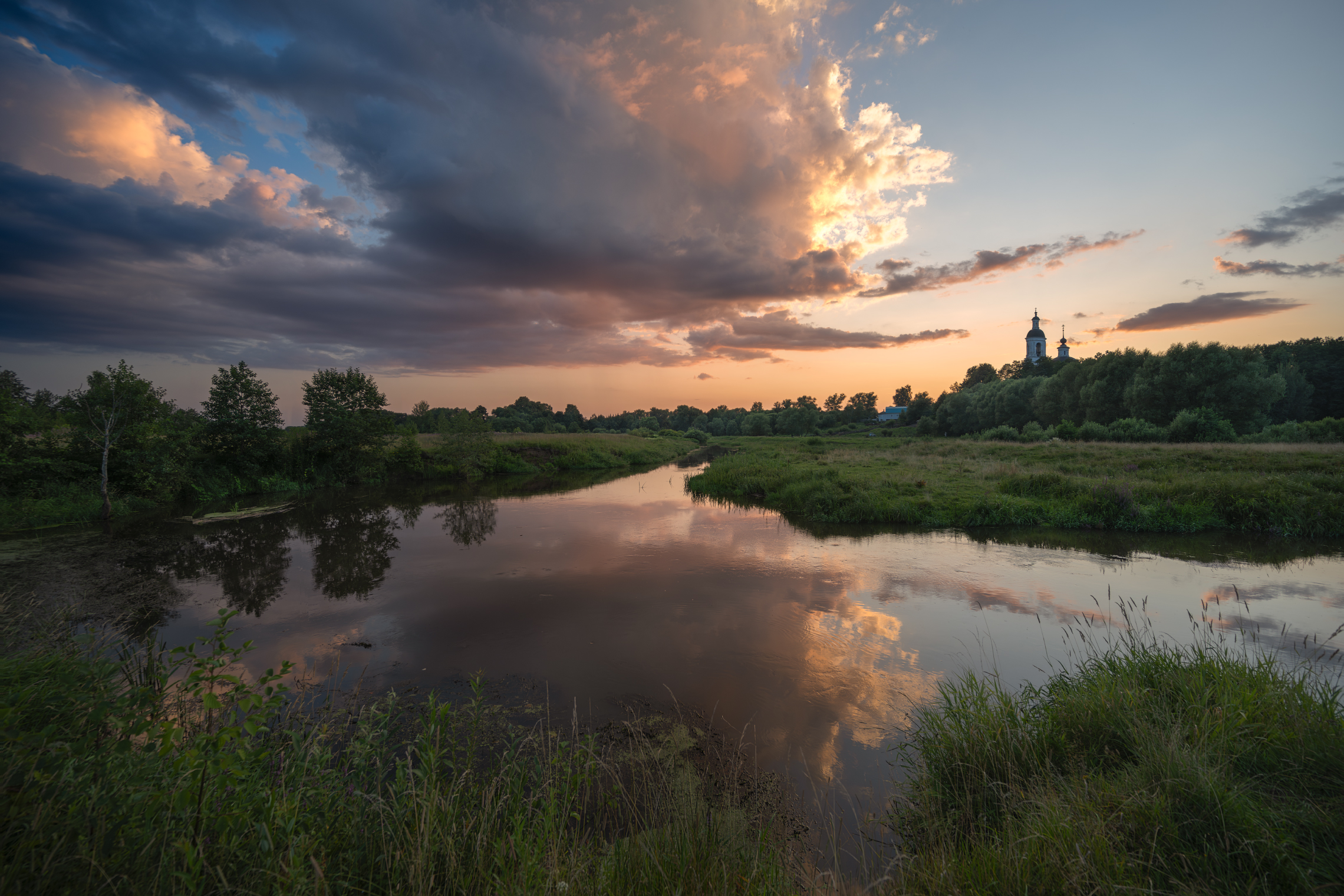 летний вечер