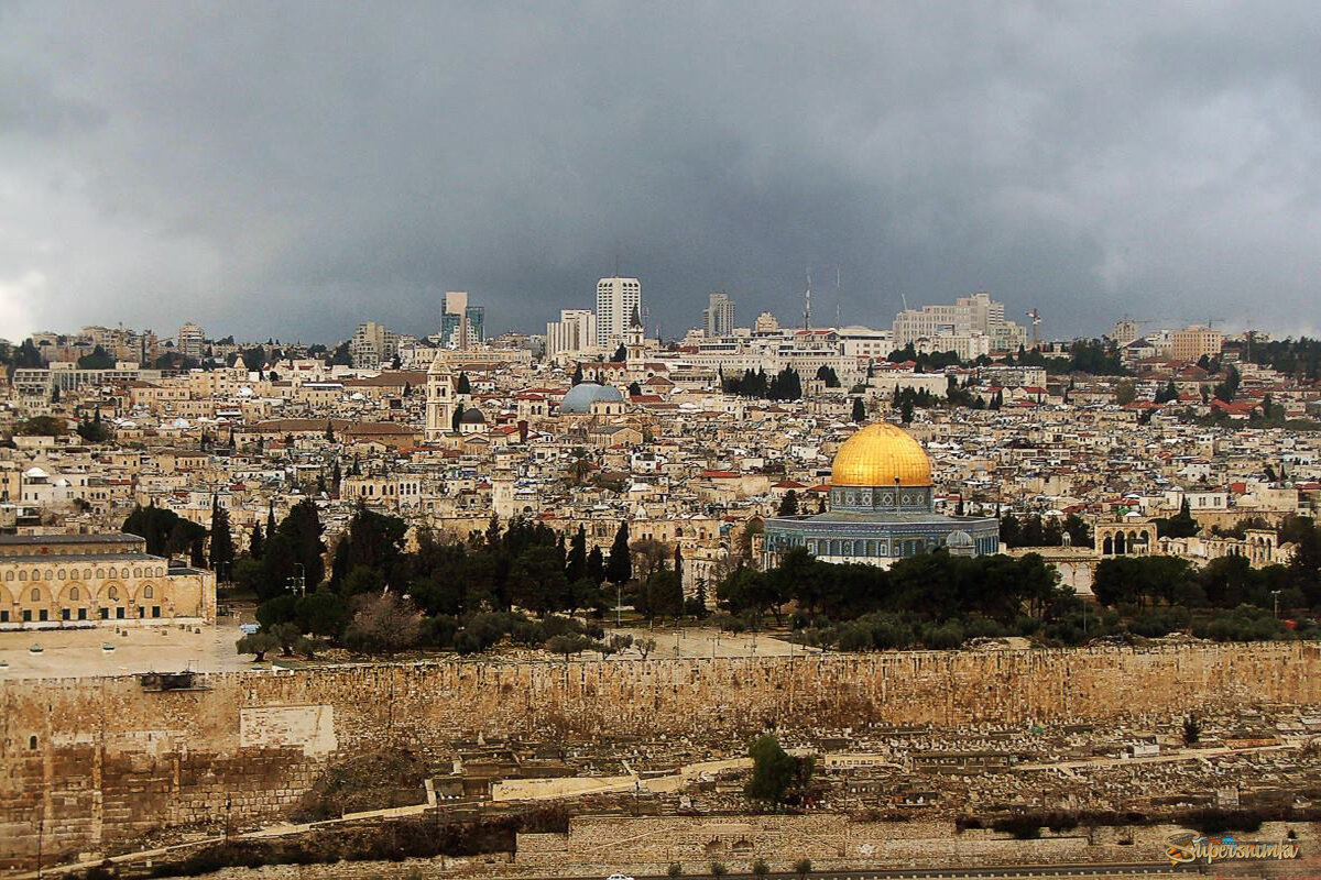 Иерусалим в дождливую погоду...