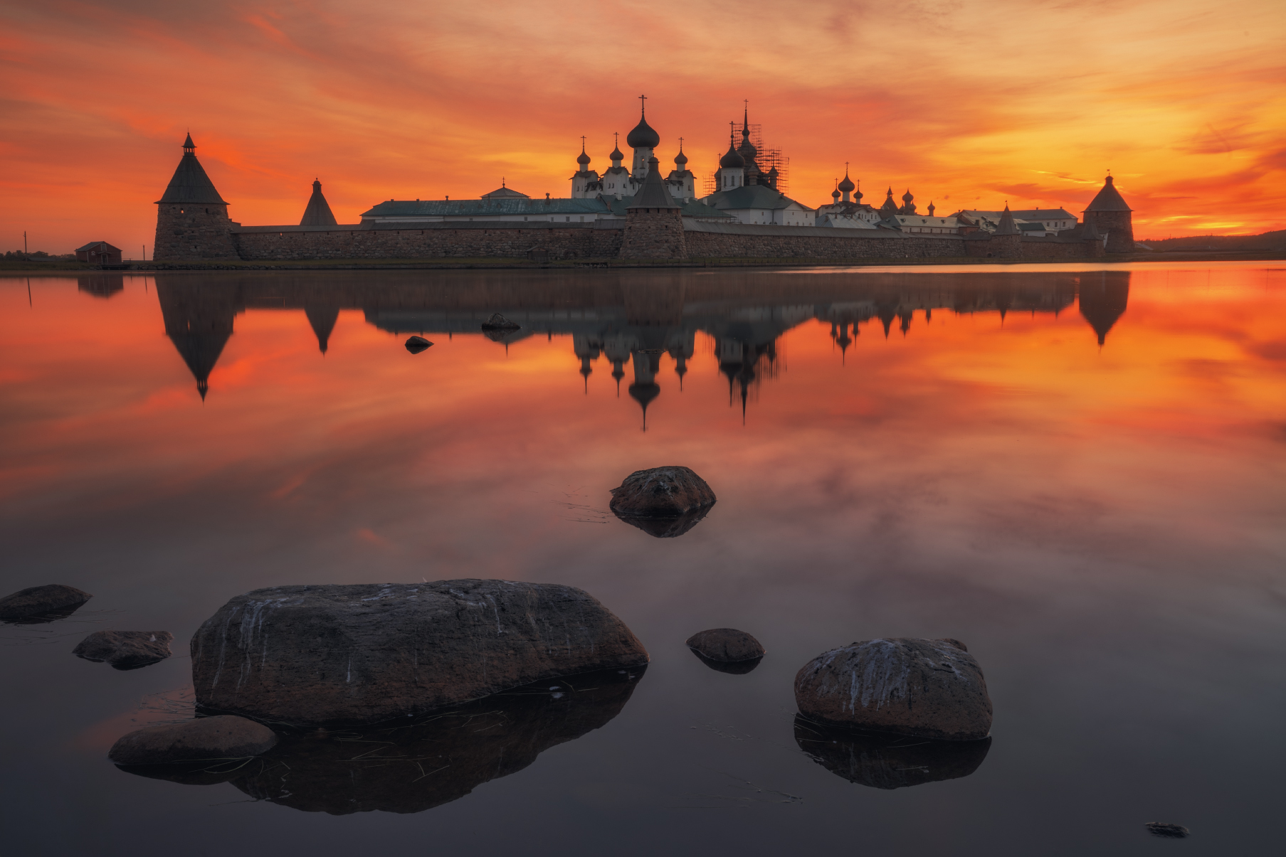 Закат на Святом озере