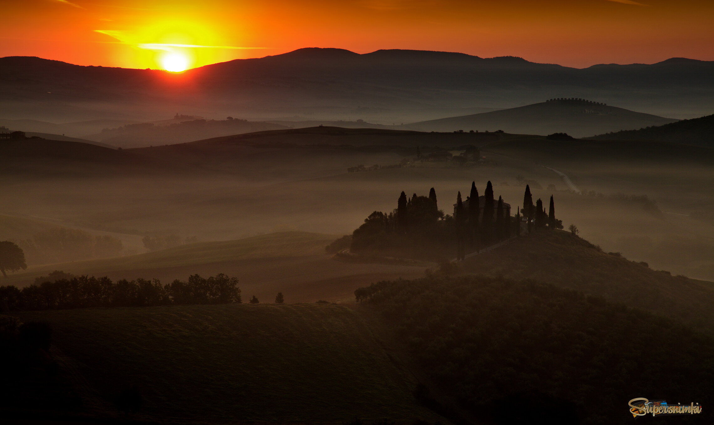 Тосканский рассвет