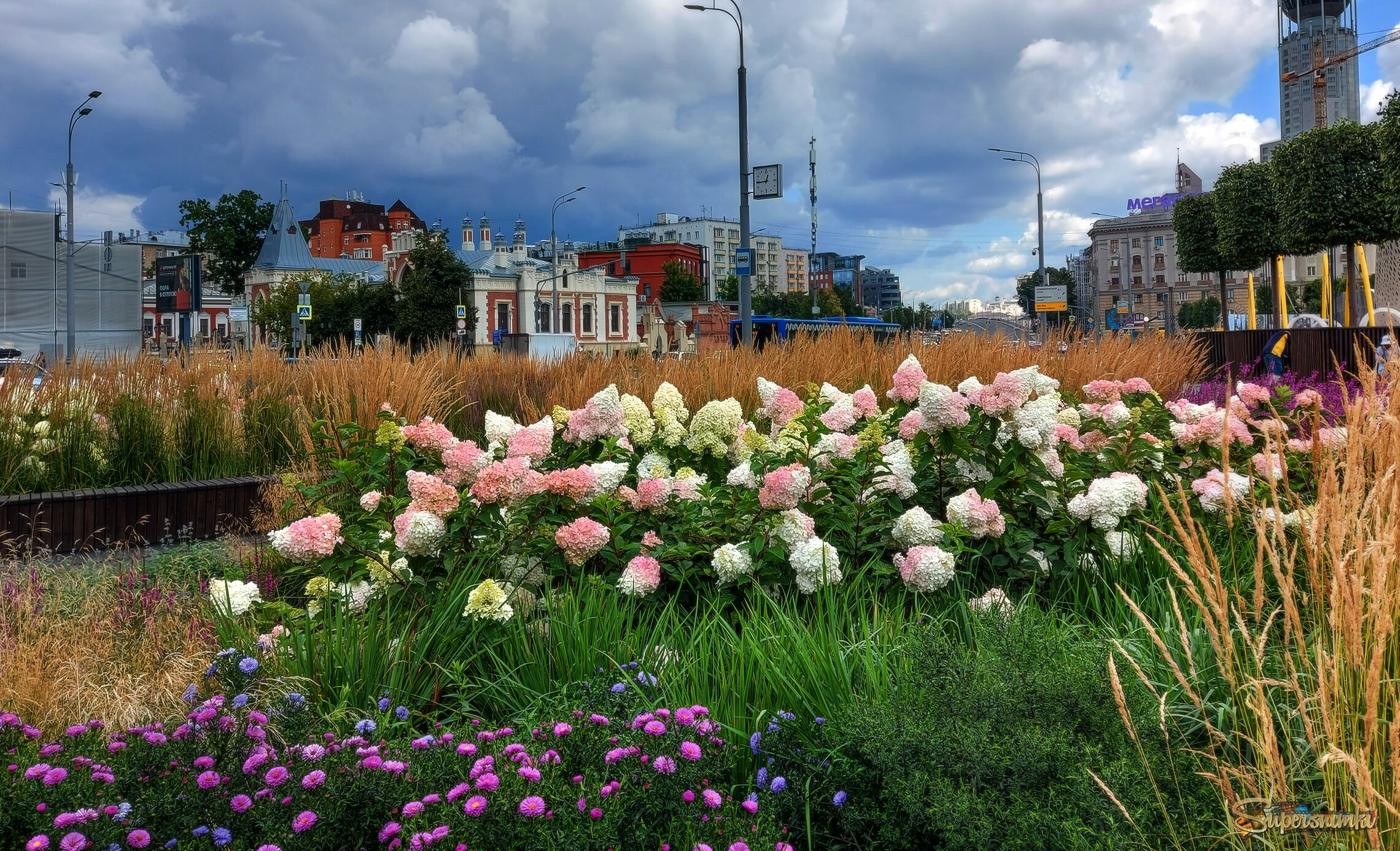 Лето в Москве.