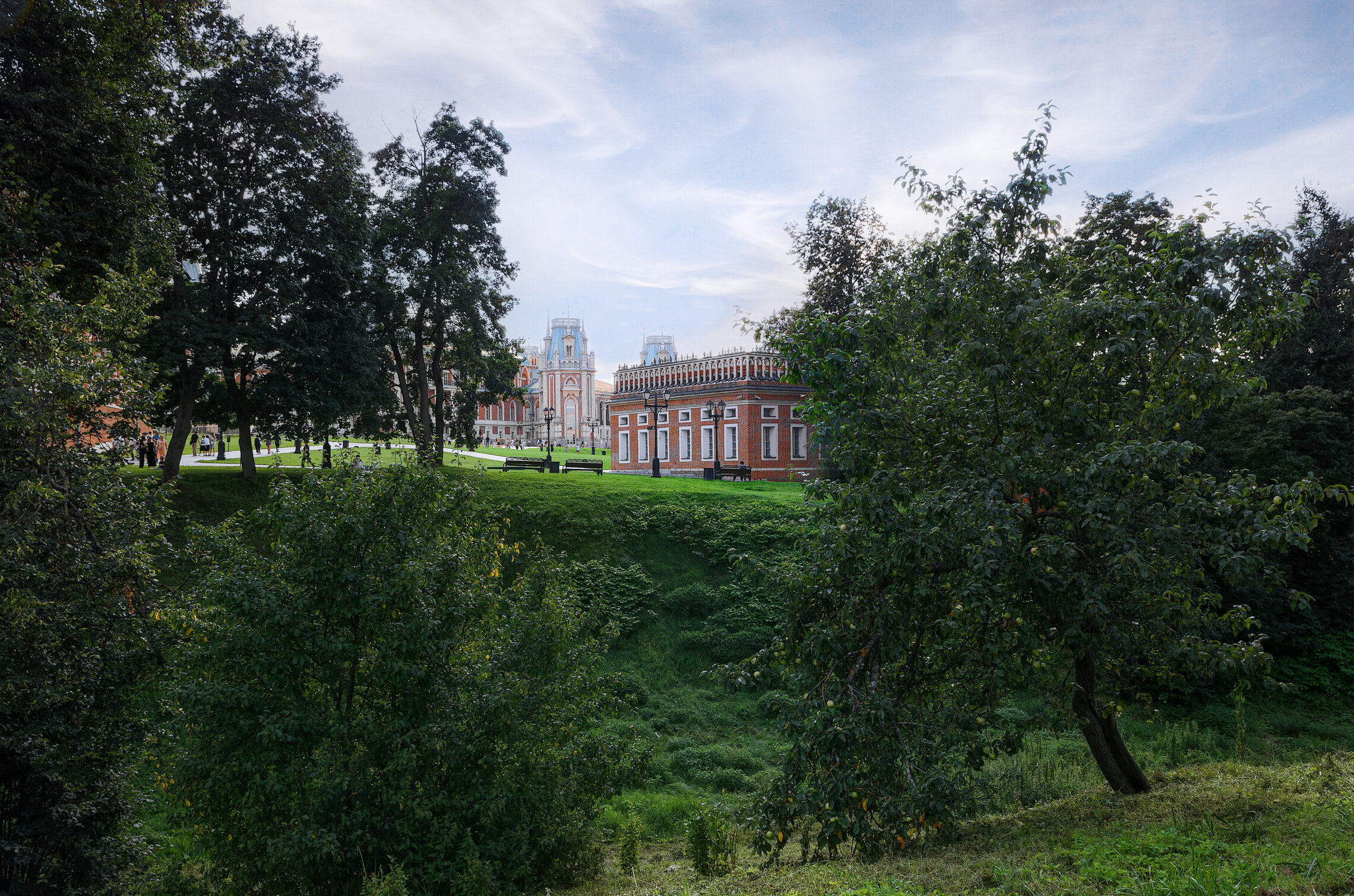 В парке Царицыно