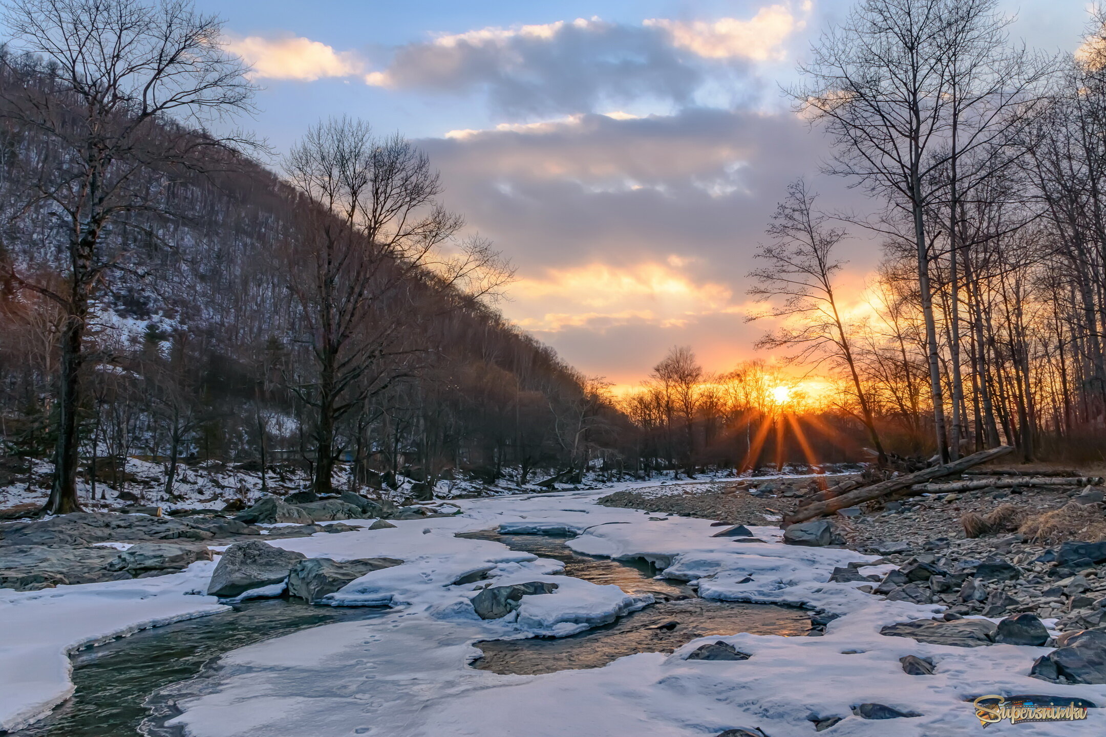 Мартовский закат